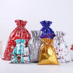 Christmas foil candy gift bag