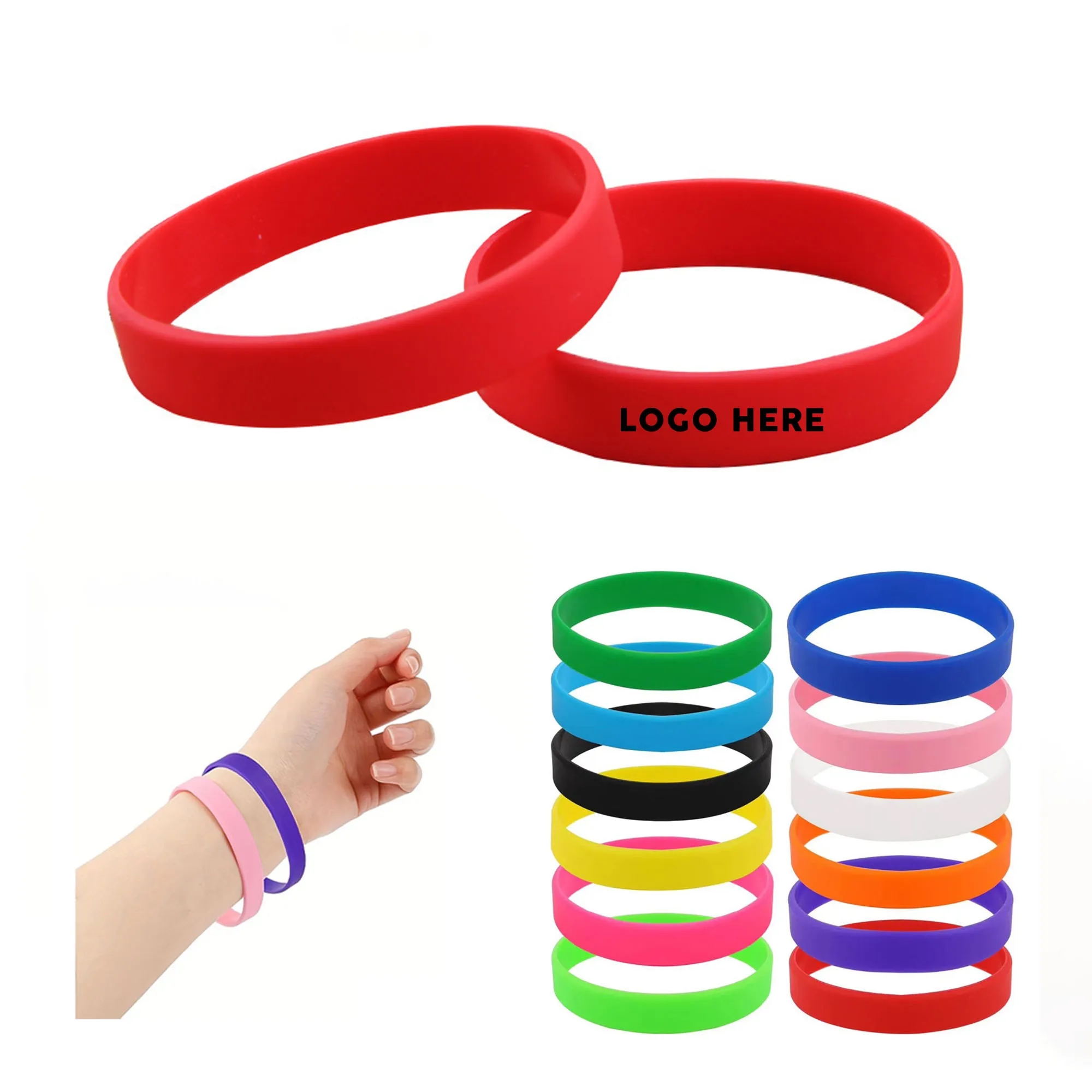 Silicone Fluorescent Bracelet