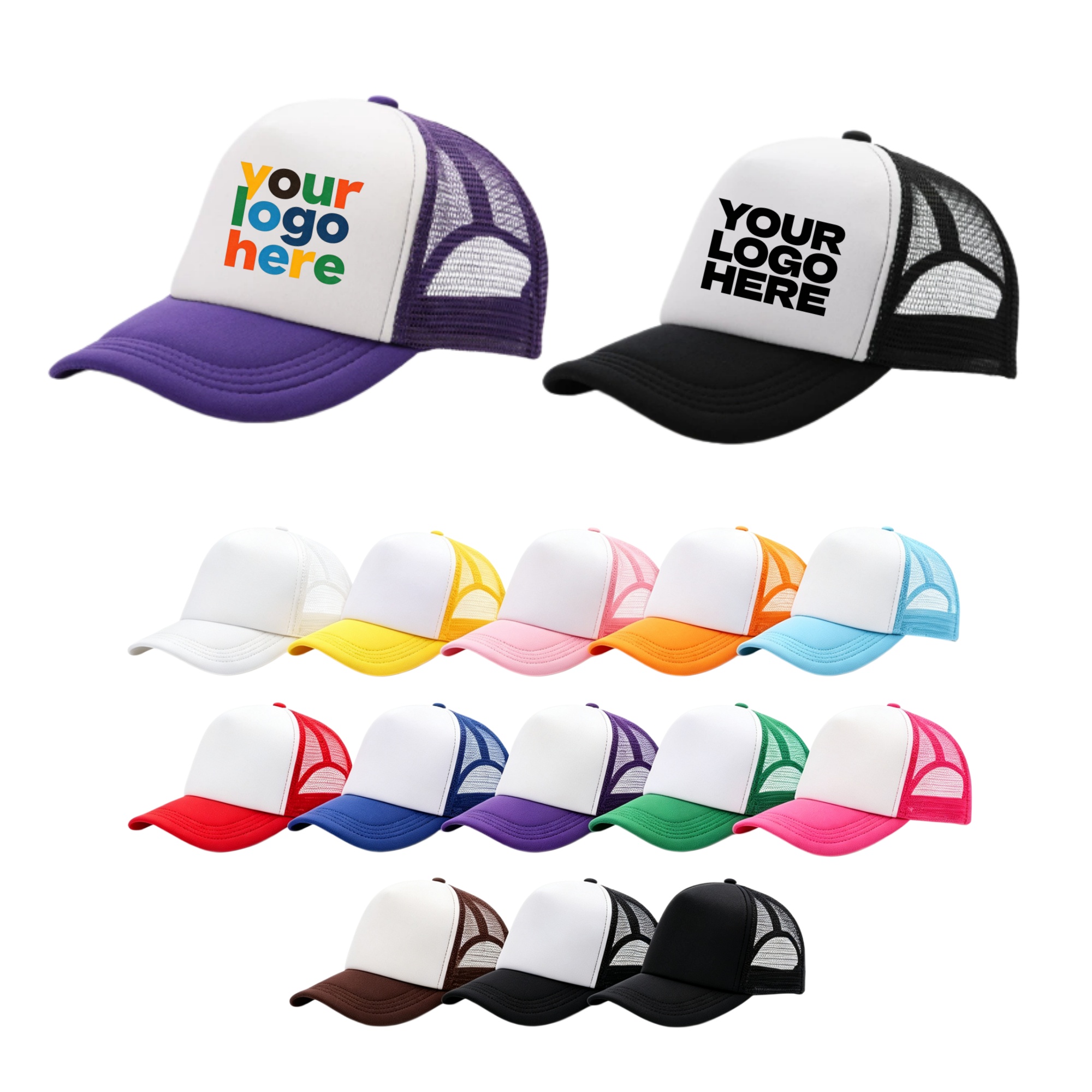 Adjustable Mesh Foam Trucker Cap