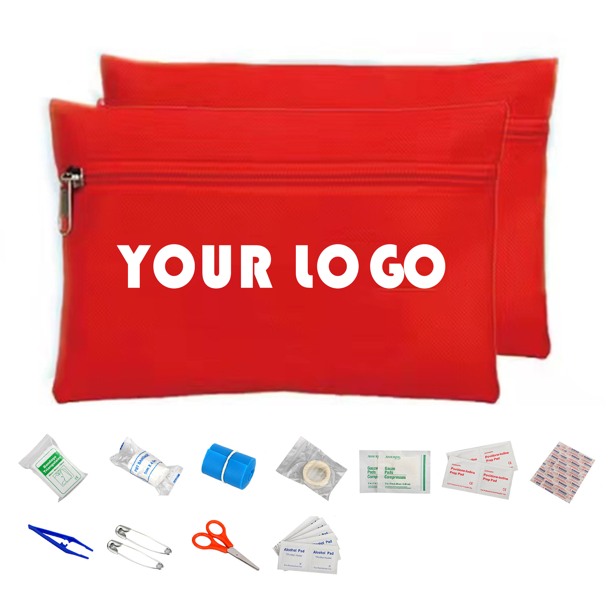 First Aid Survival Kit Travel Pouch 3