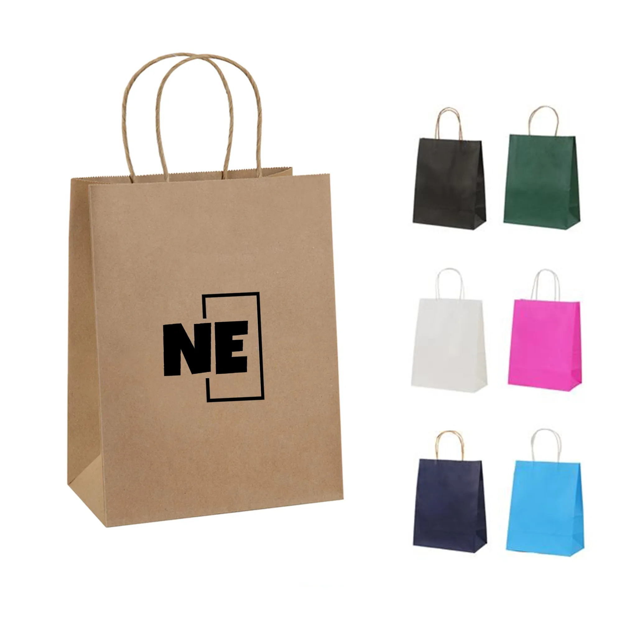 Kraft Paper Bags With Handles 3