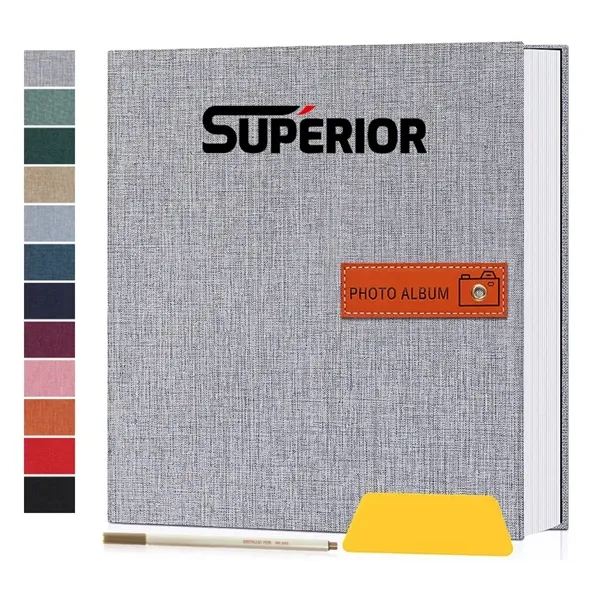 Photo Album Jute/Burlap for conference campaigns