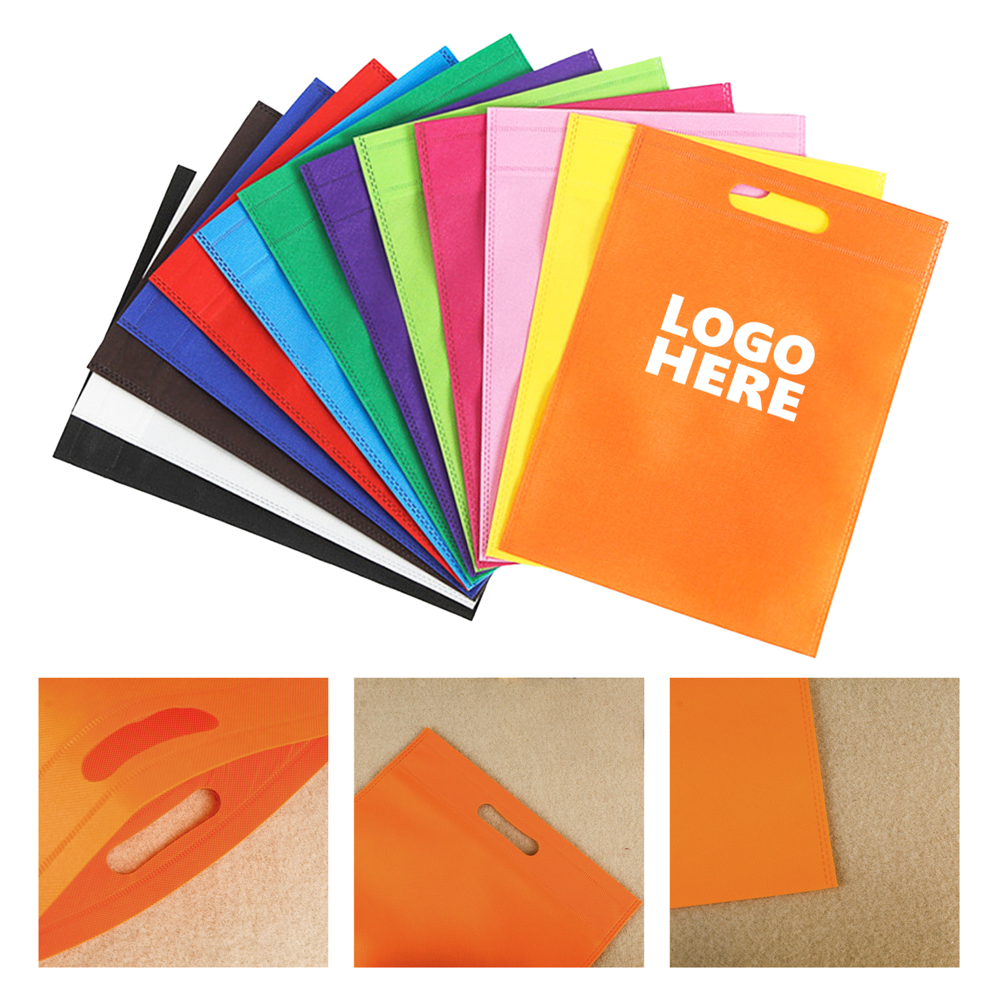 Gift Bags Bulk With Die Cut Handles