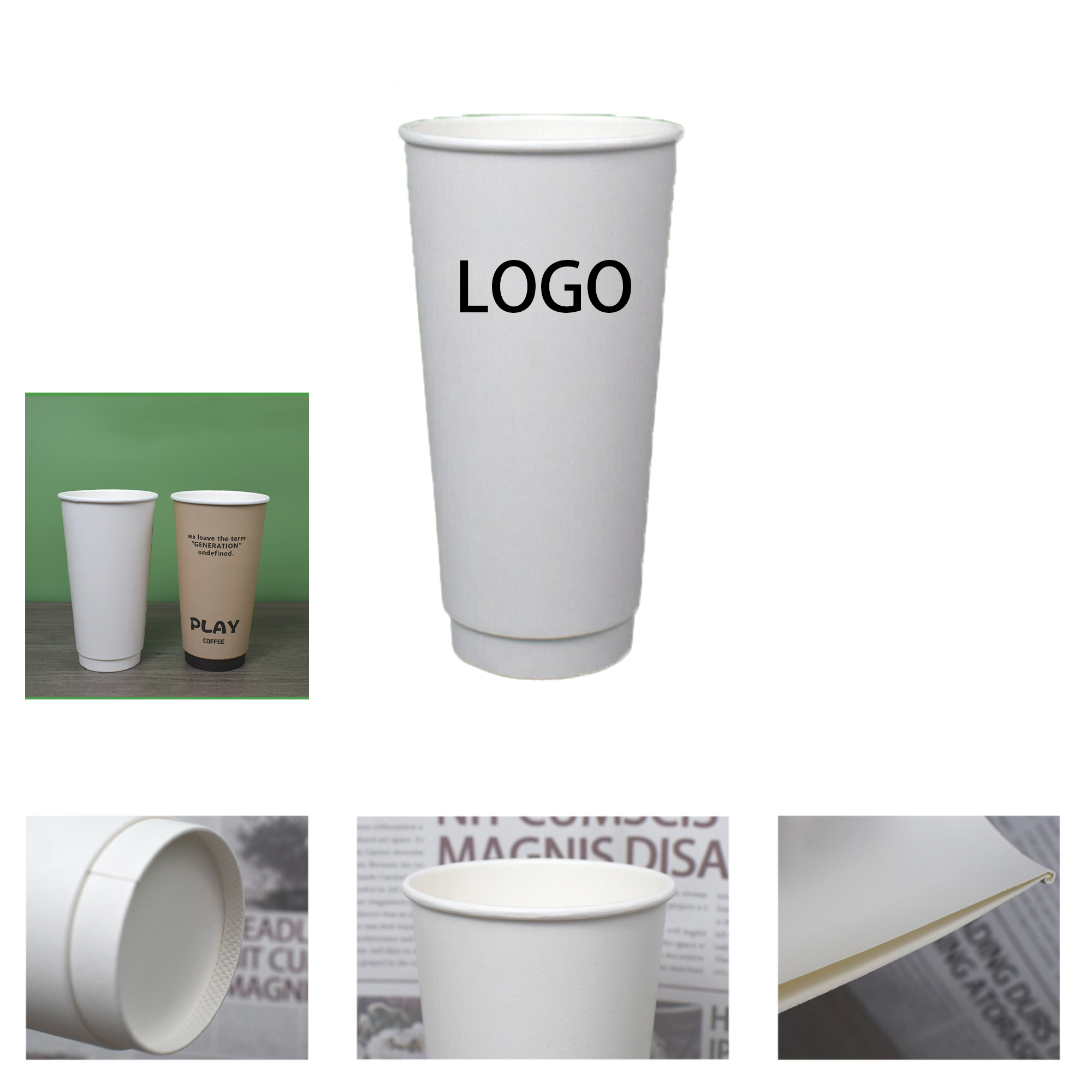 Anti-scald Disposable Coffee Cups 3