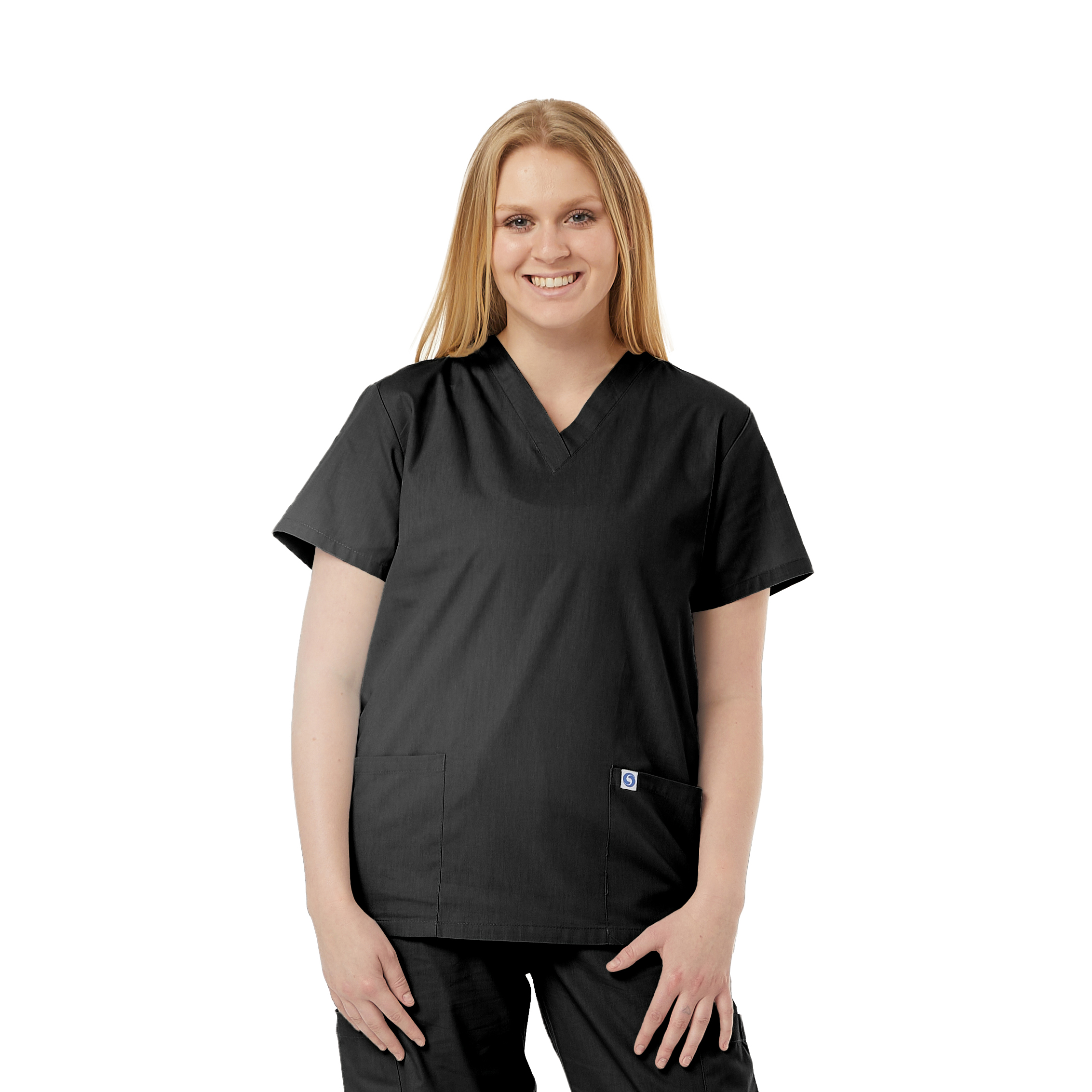 Unisex V-Neck Scrub Tunic 18