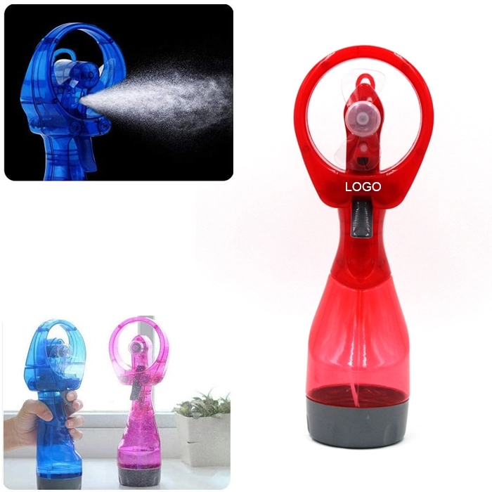 Cool Water Misting Handheld Fan