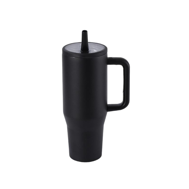 40 oz Leak Proof Insulated Tumbler W/ Straw & Lid 12