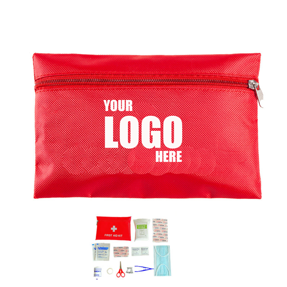 12 Piece First Aid Kit