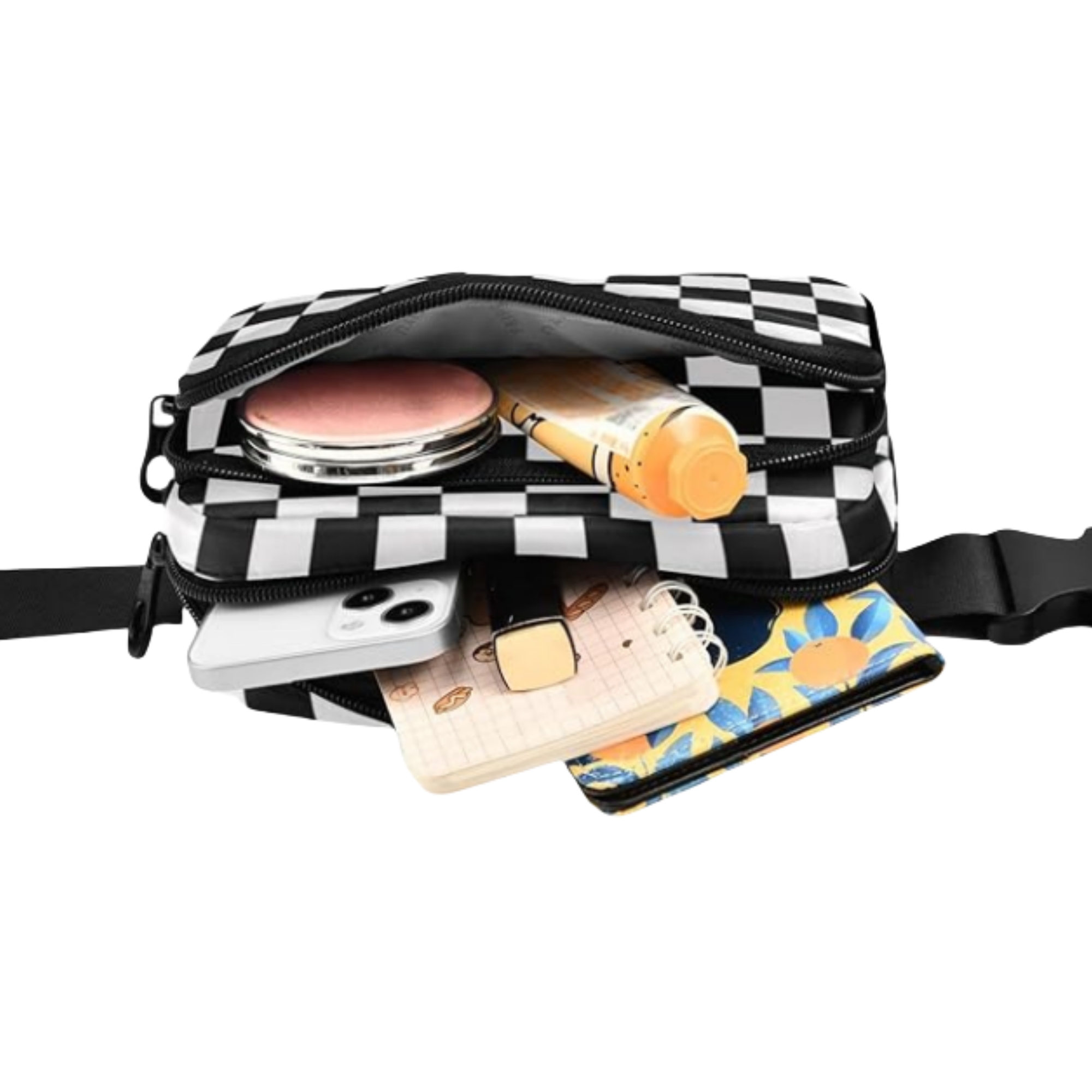 L:8.07" W:2.36" H:5.31" Mini Belt Bag 8