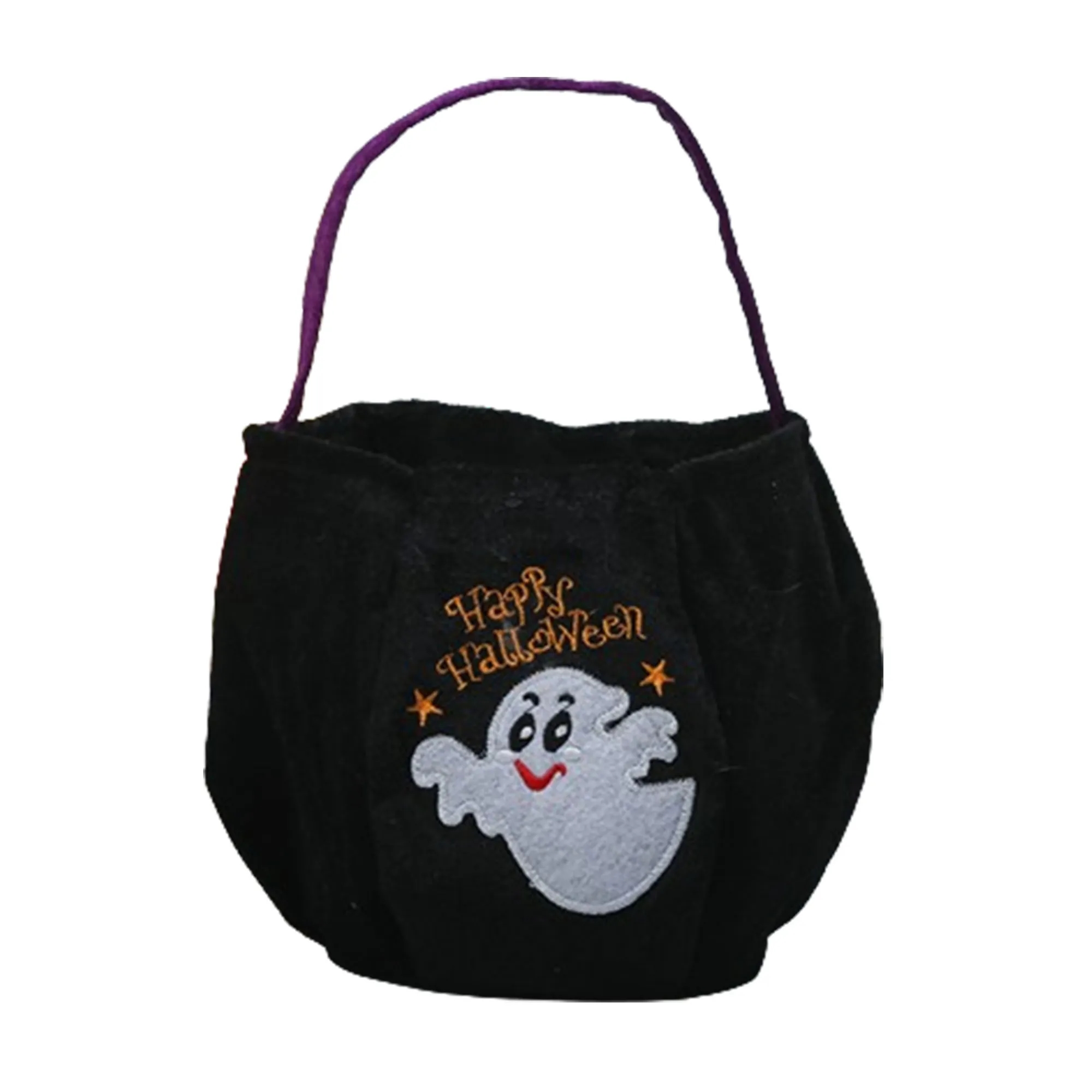 Halloween Reusable Fabric Trick or Treat Buckets 17