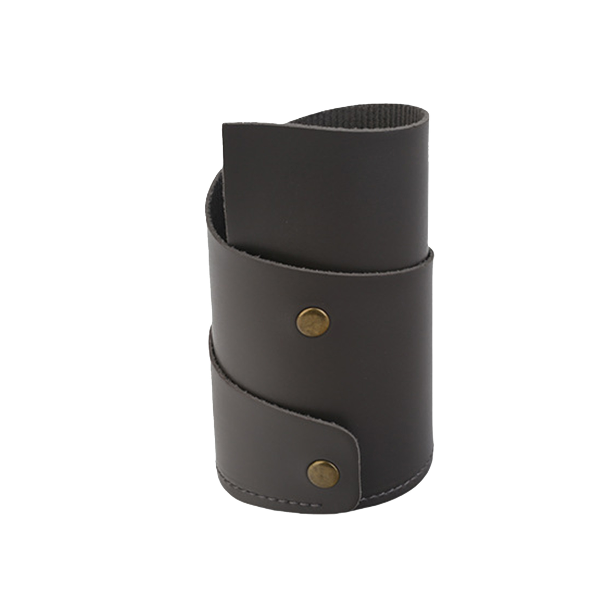 Snap Closure PU Leather Pen Holder 15