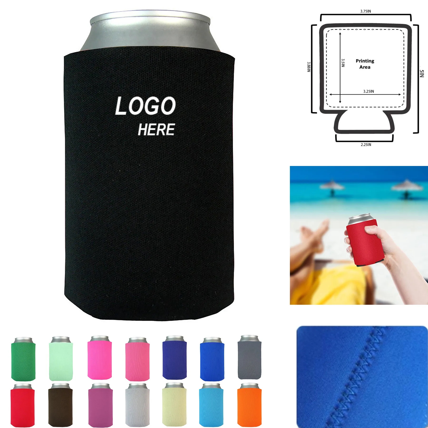 Foam Can Cooler