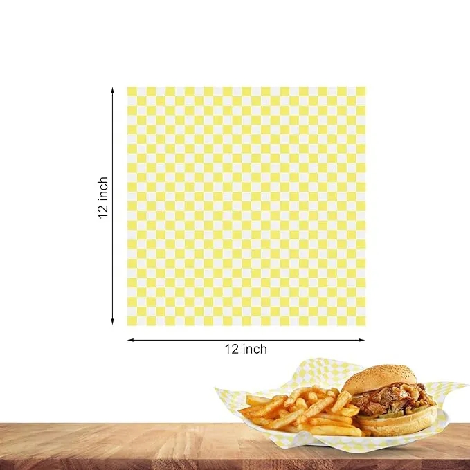 12x12 inch Paper Sandwich Liners 7