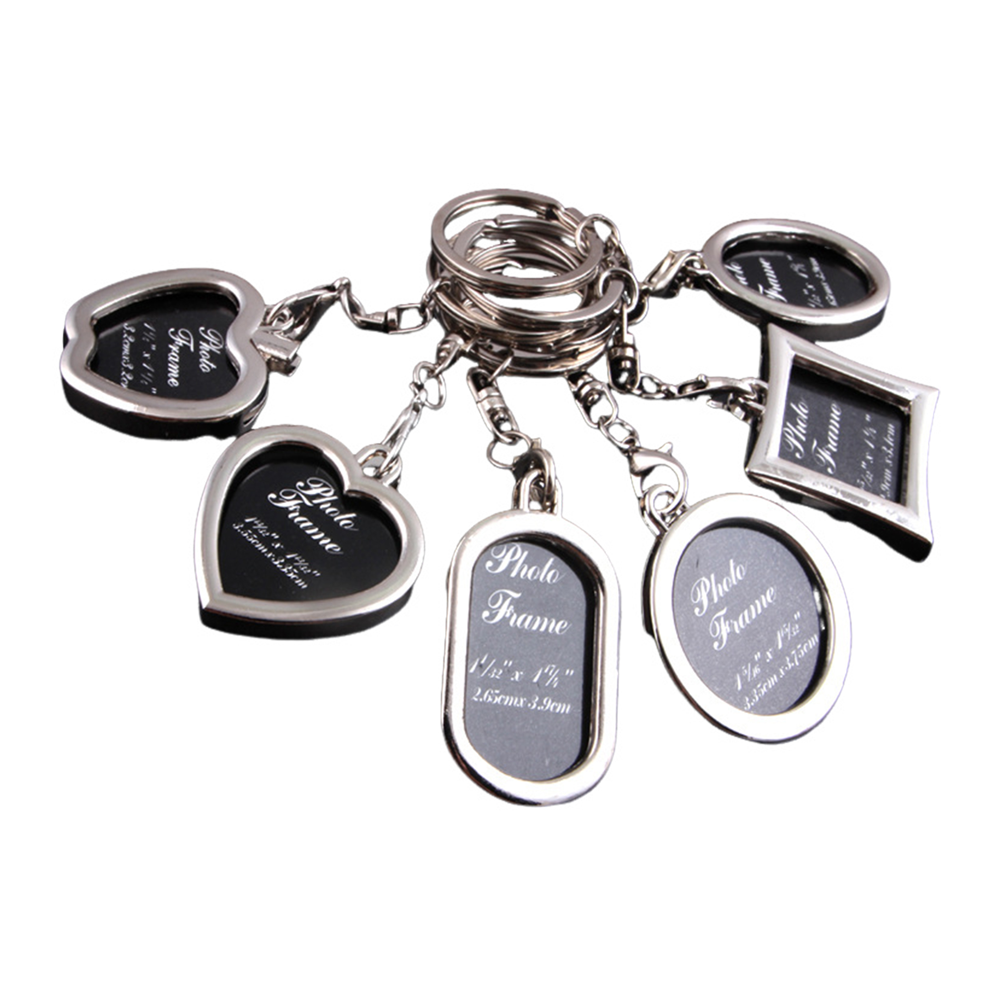 Small Photo Frame Keychain