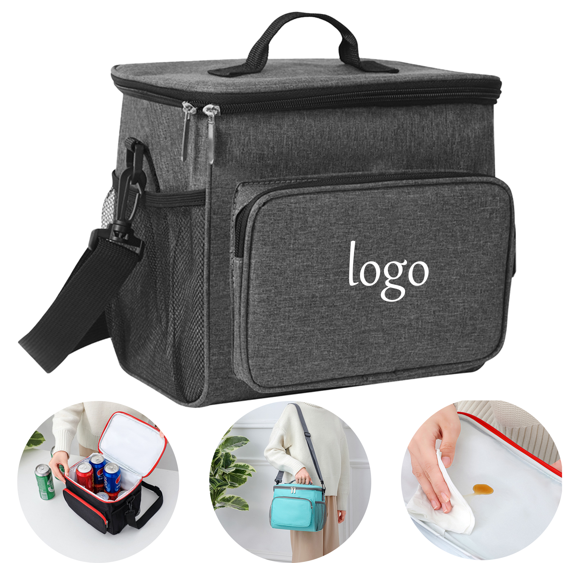 Portable Insulated Lunch Bag