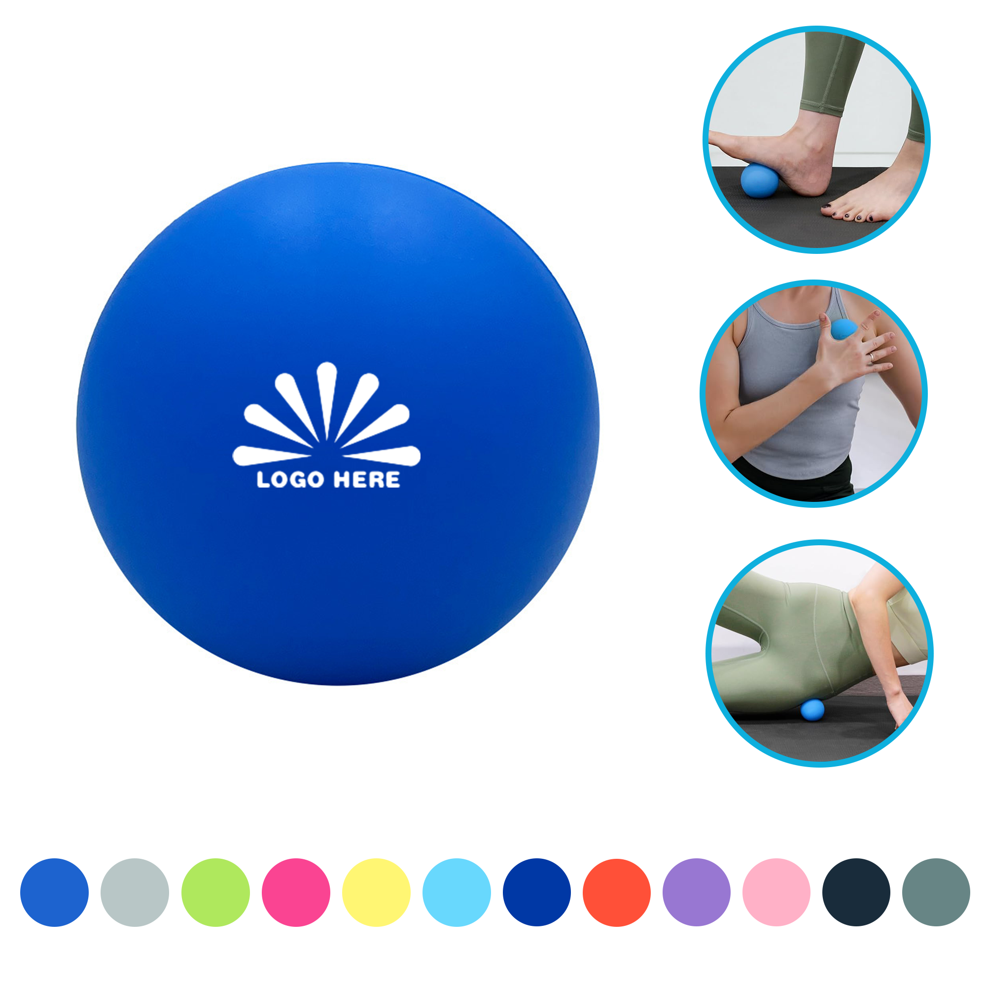 Sport Yoga Deep Tissue Massage Ball 3