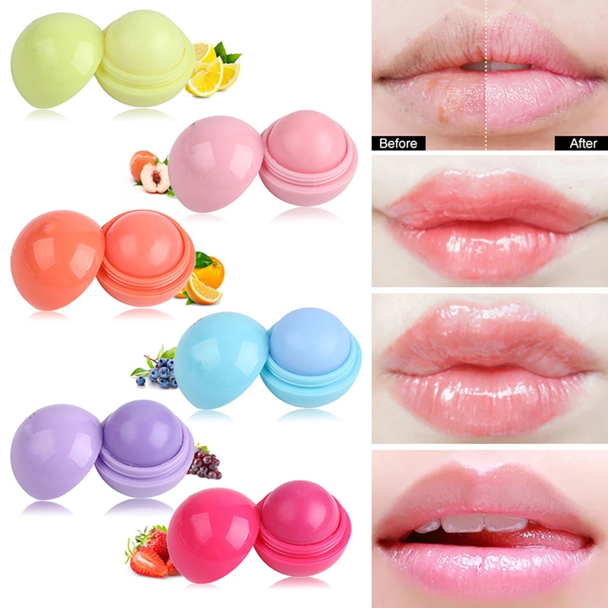 Soft Touch Round Lip Balm