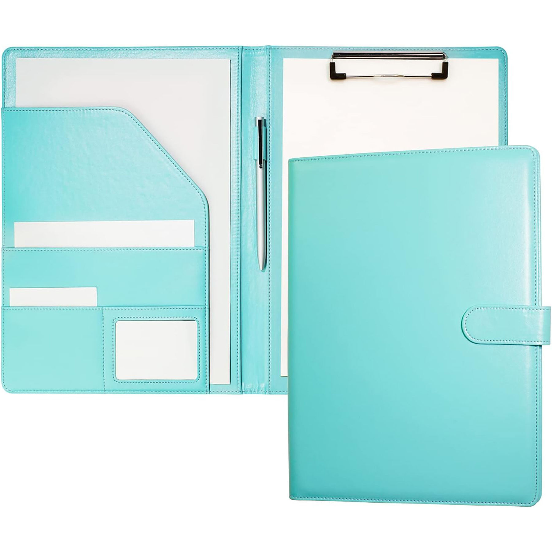Faux Leather Storage Clipboard 3
