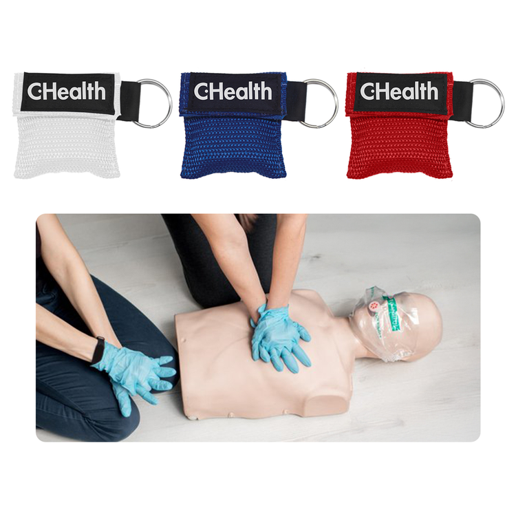 CPR Mask Keychain - CPR311 | BigPromotions