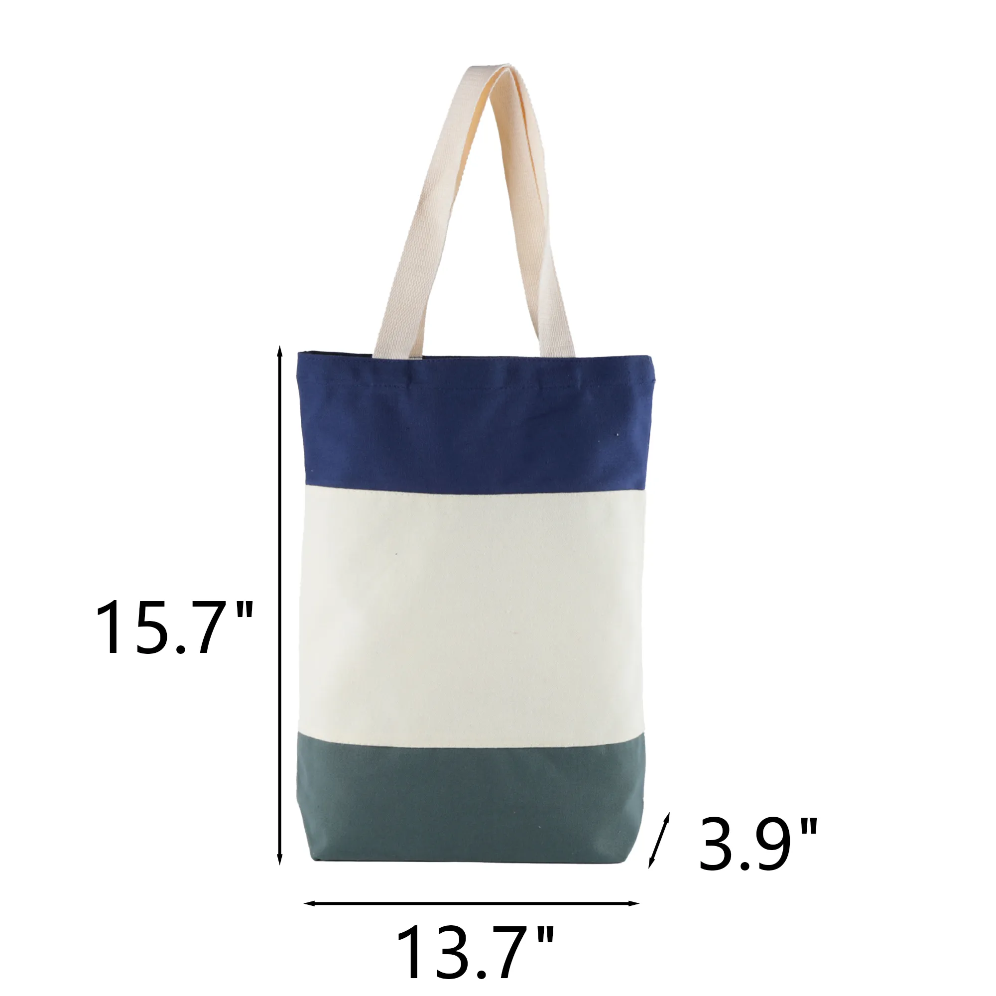 12oz Patchwork Shopping Bag 4