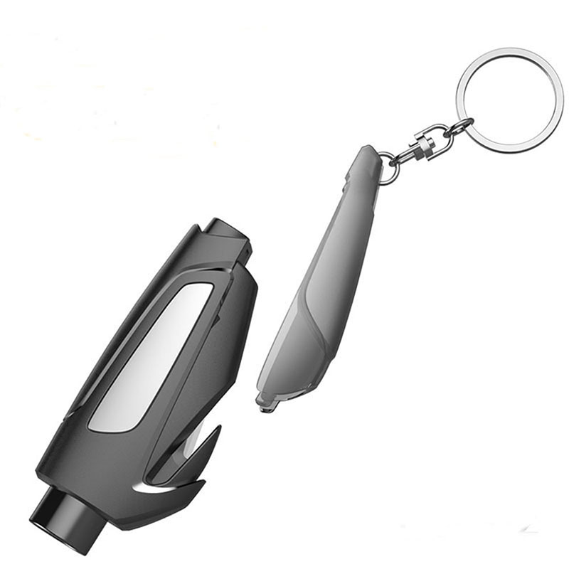 Car Window Breaker Seatbelt Cutter Keychain