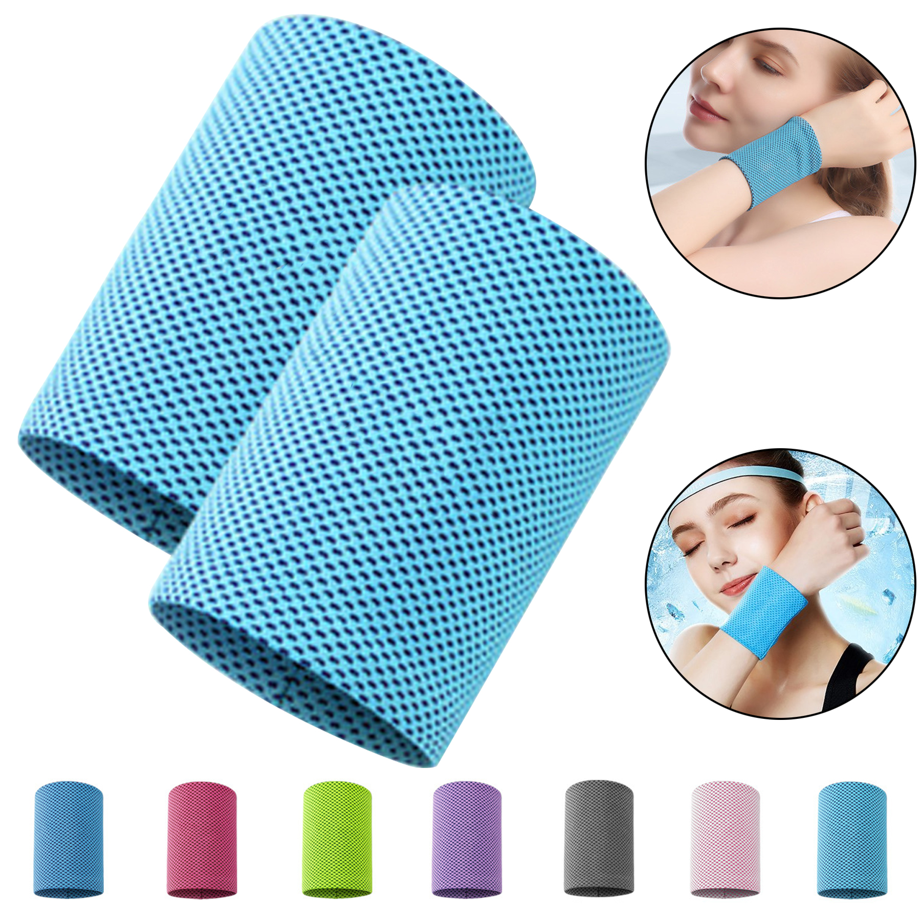 Elastic Cooling Wristband 6