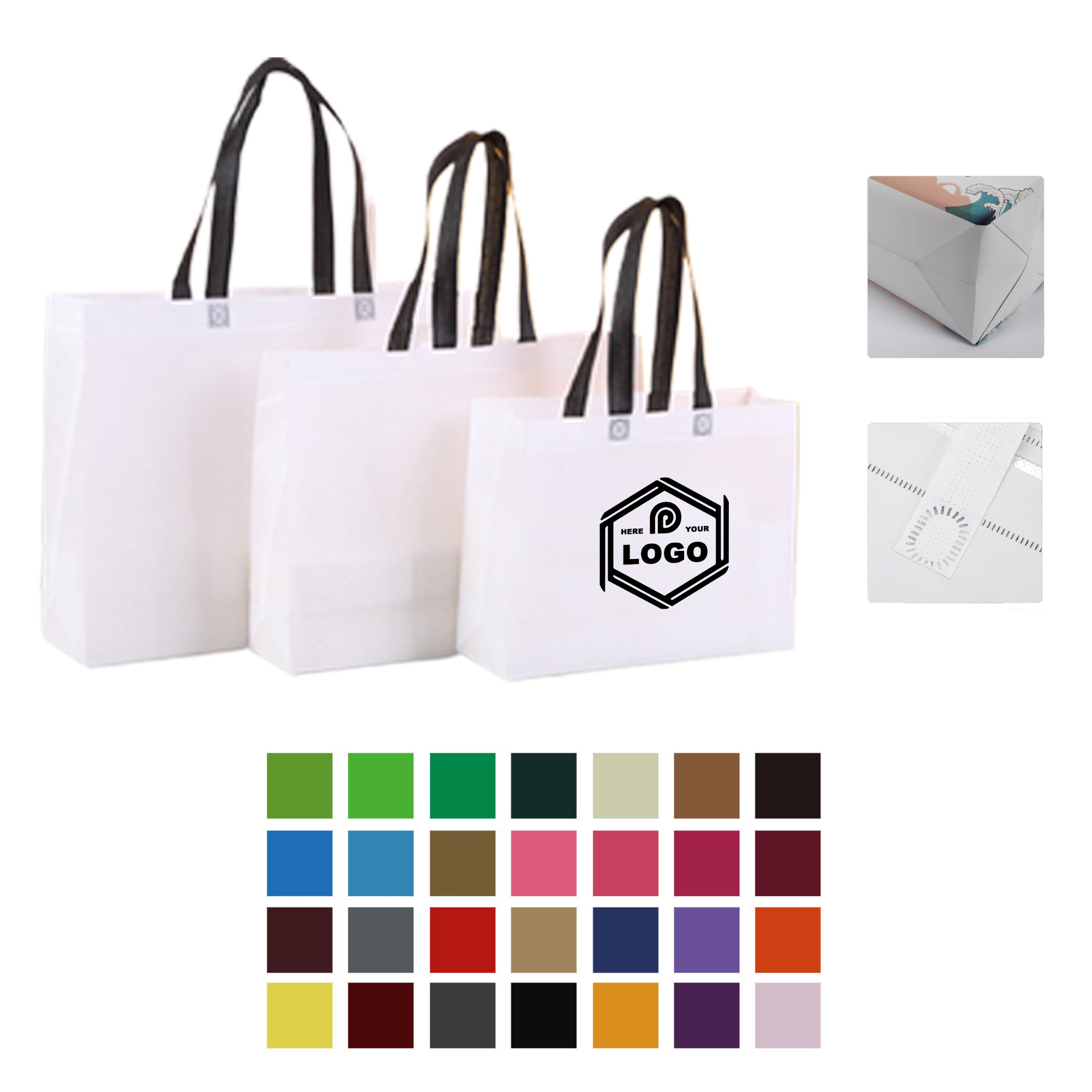 Customizable Non-Woven Grocery Bag 3