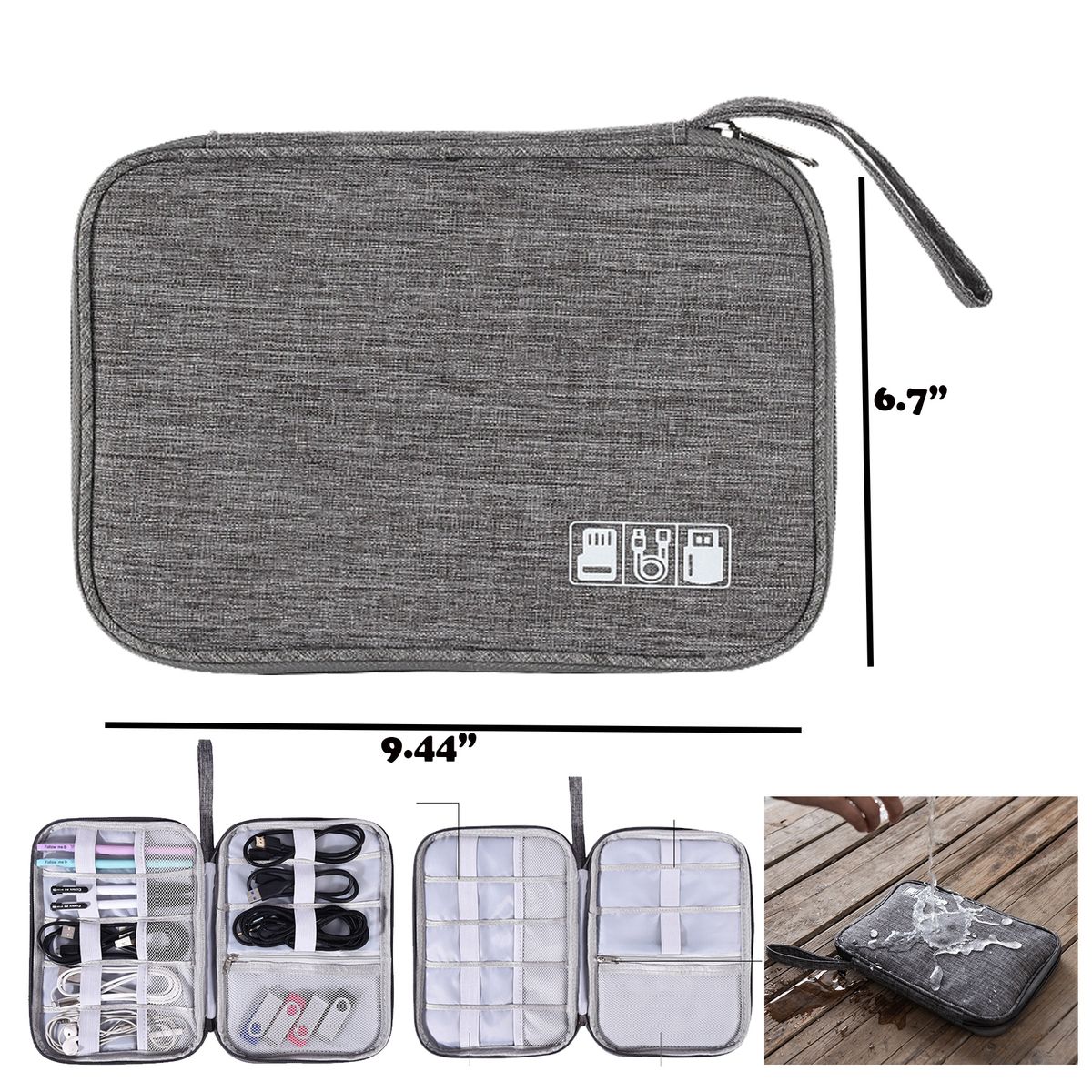 Data Cable Storage Bag