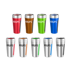 Dual-Grip Travel Tumbler - 15 Oz.
