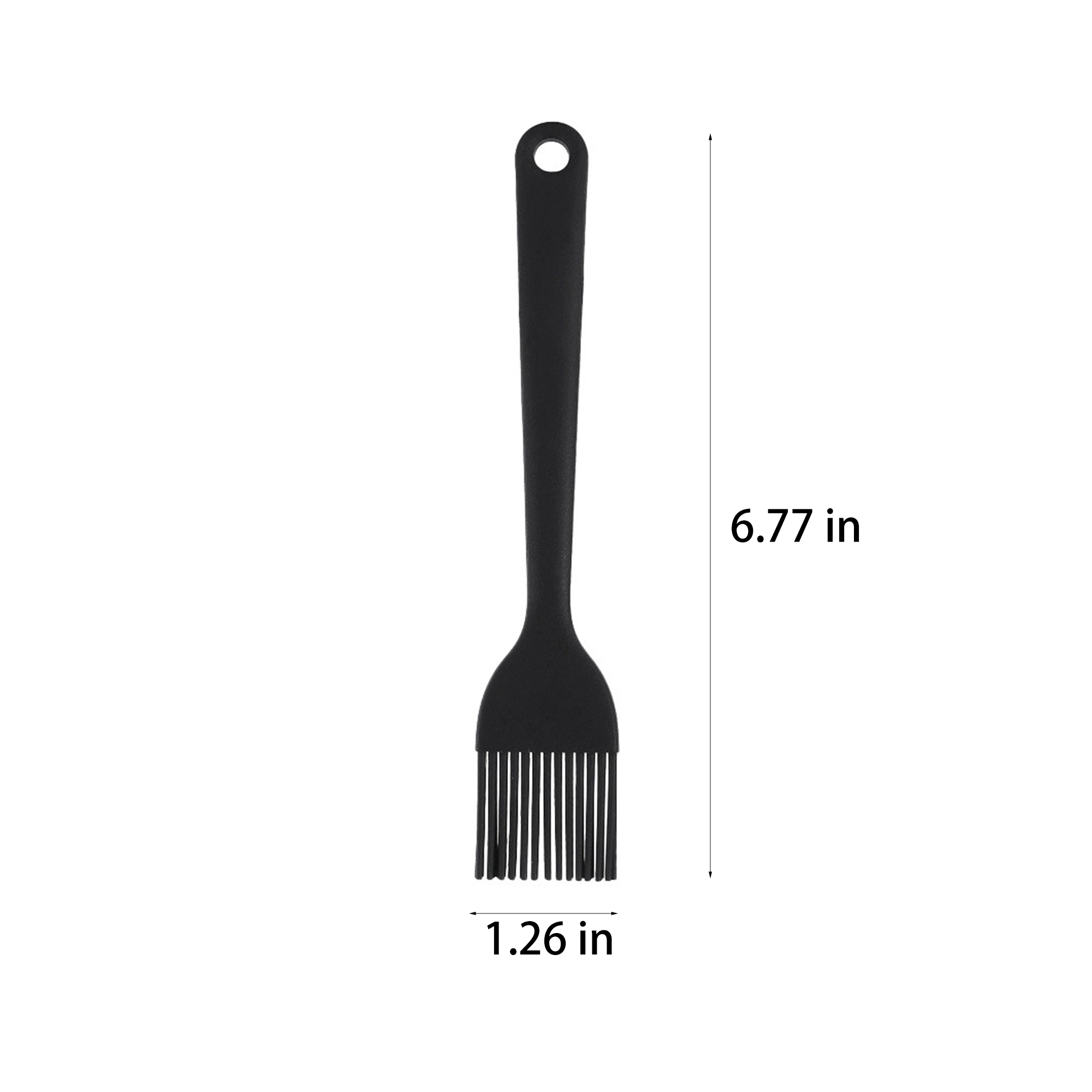 6.8 Inch Heatproof Silicone Basting Brush 3