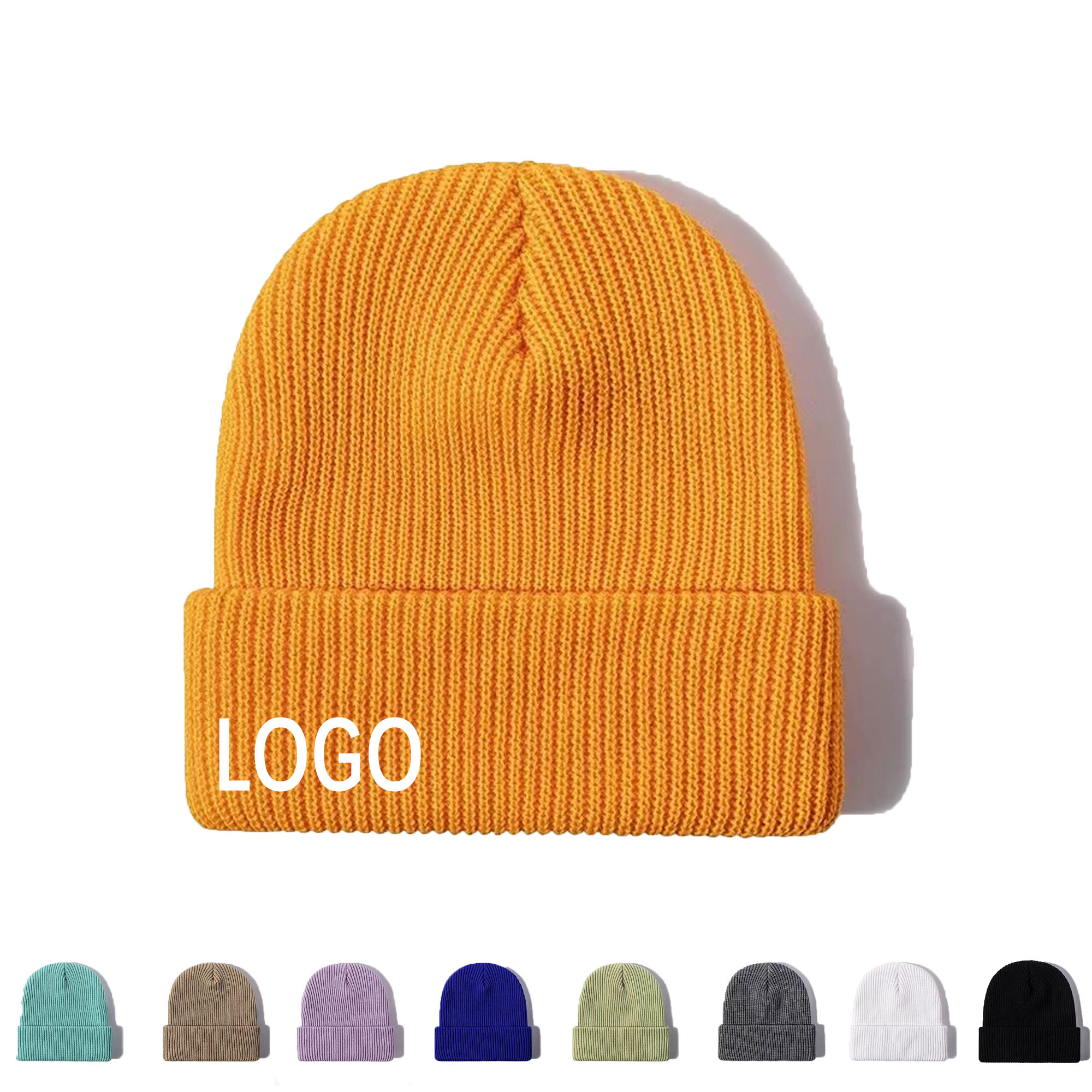 MOQ10 Thickened Outdoor Knitted Hat 3