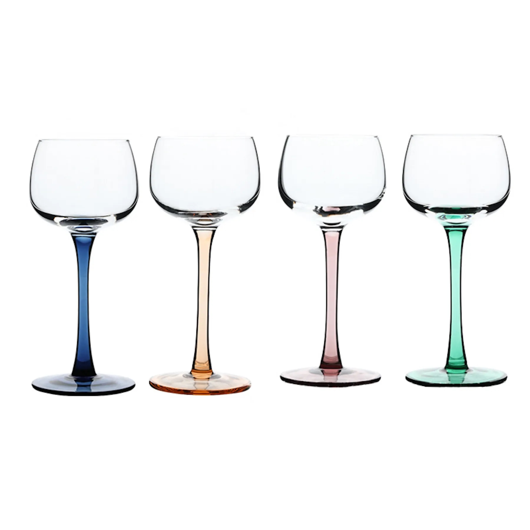 3Oz Colorful Wine Glasses 10