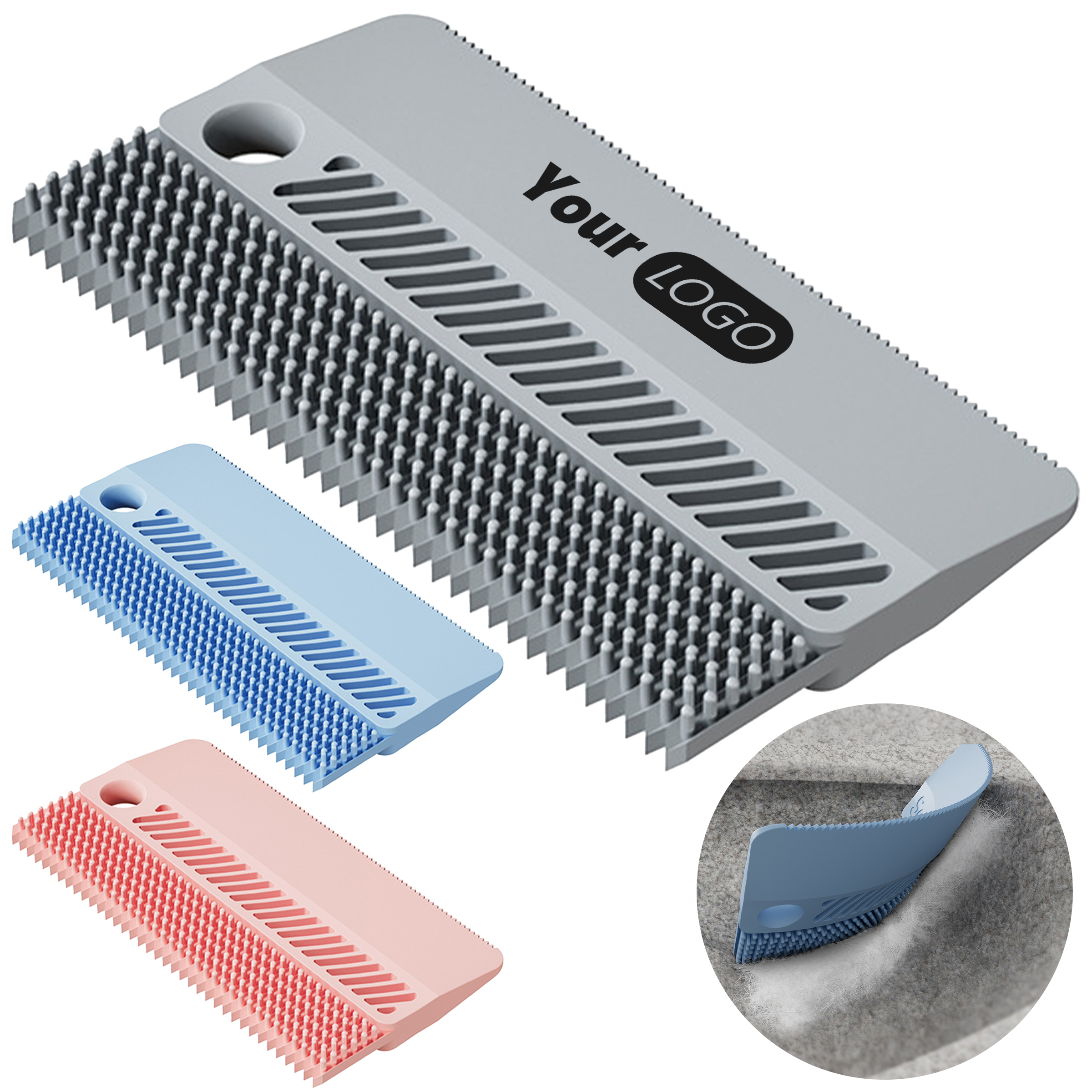 Tpr Multi Functional Pet Hair Remover 7