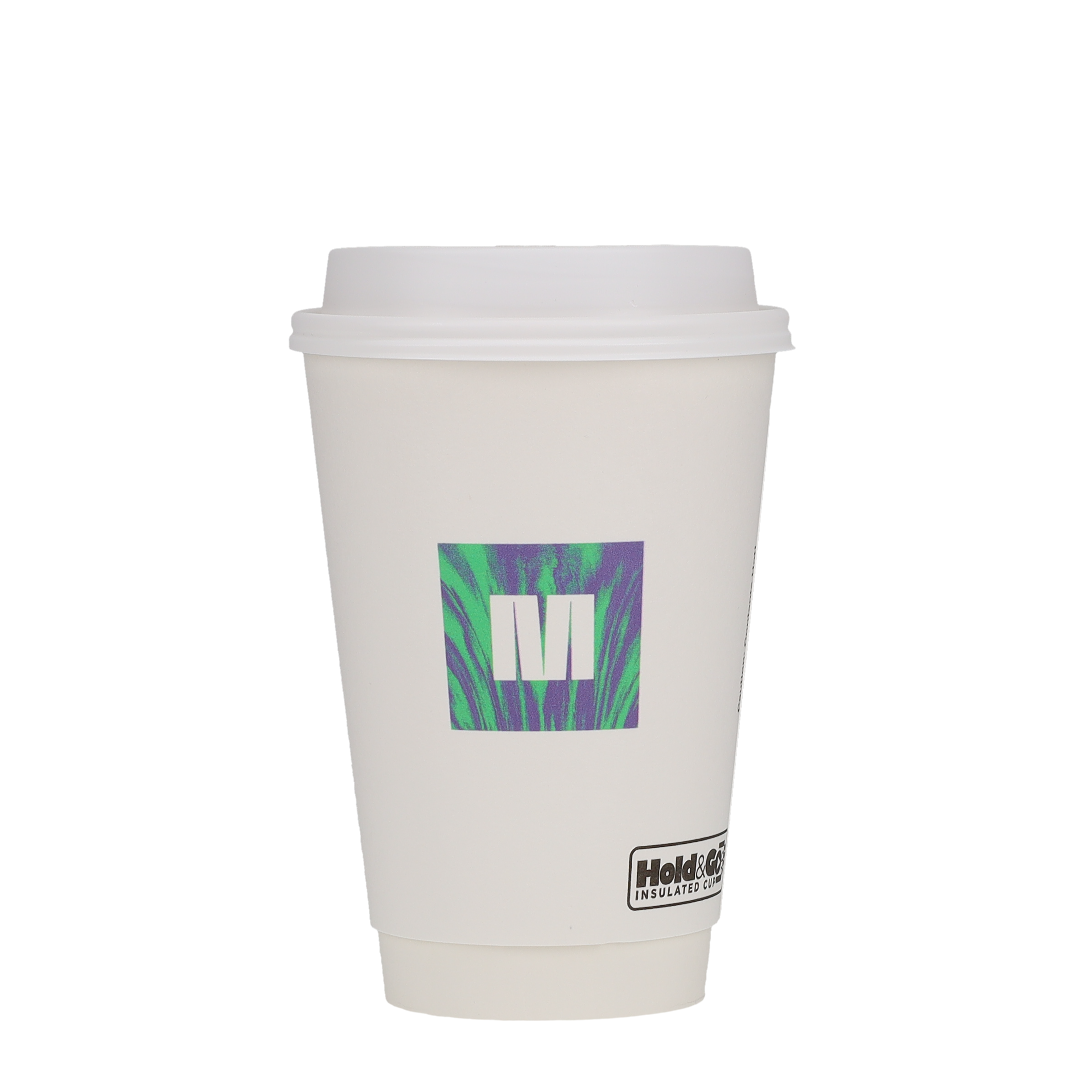 12/16/20 oz Paper Cup Insulated Domed Lid White 6