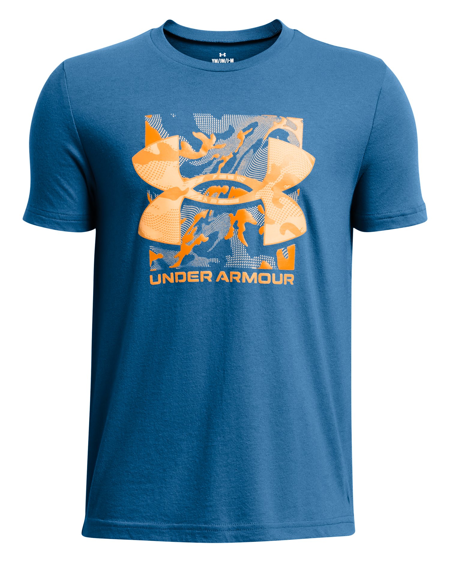 UA Box Logo Camo Boys' Short Sleeve T-Shirt 5