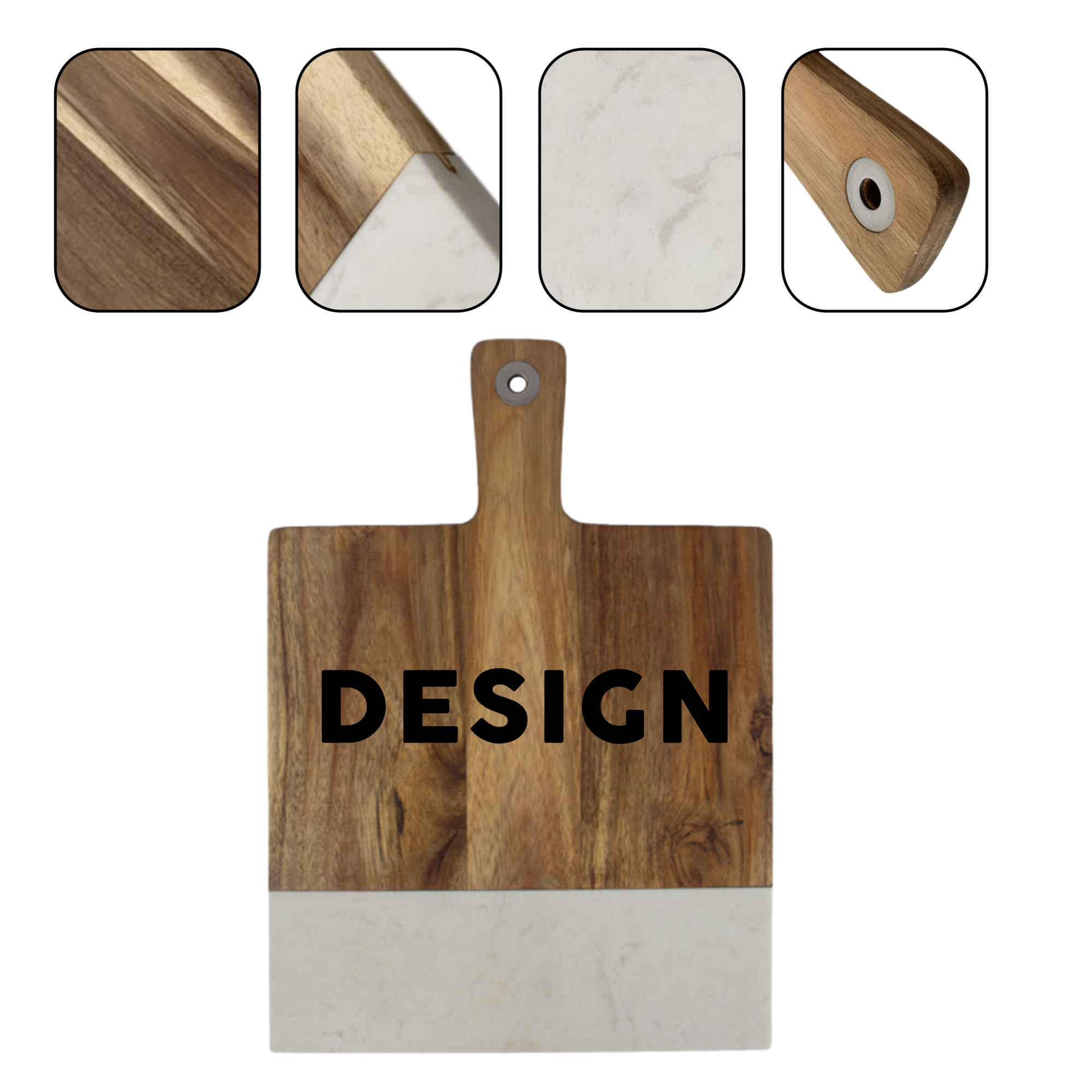Paddle Handle Charcuterie Board 2