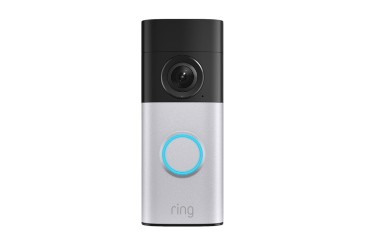 Ring Wired Doorbell Plus (2nd Generation) - Nickel Silver 1