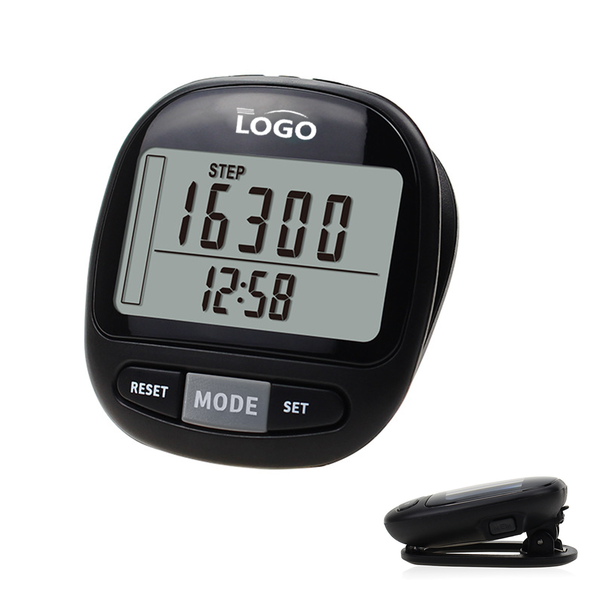 Portable Digital Step Counter - Clip-On Design 4
