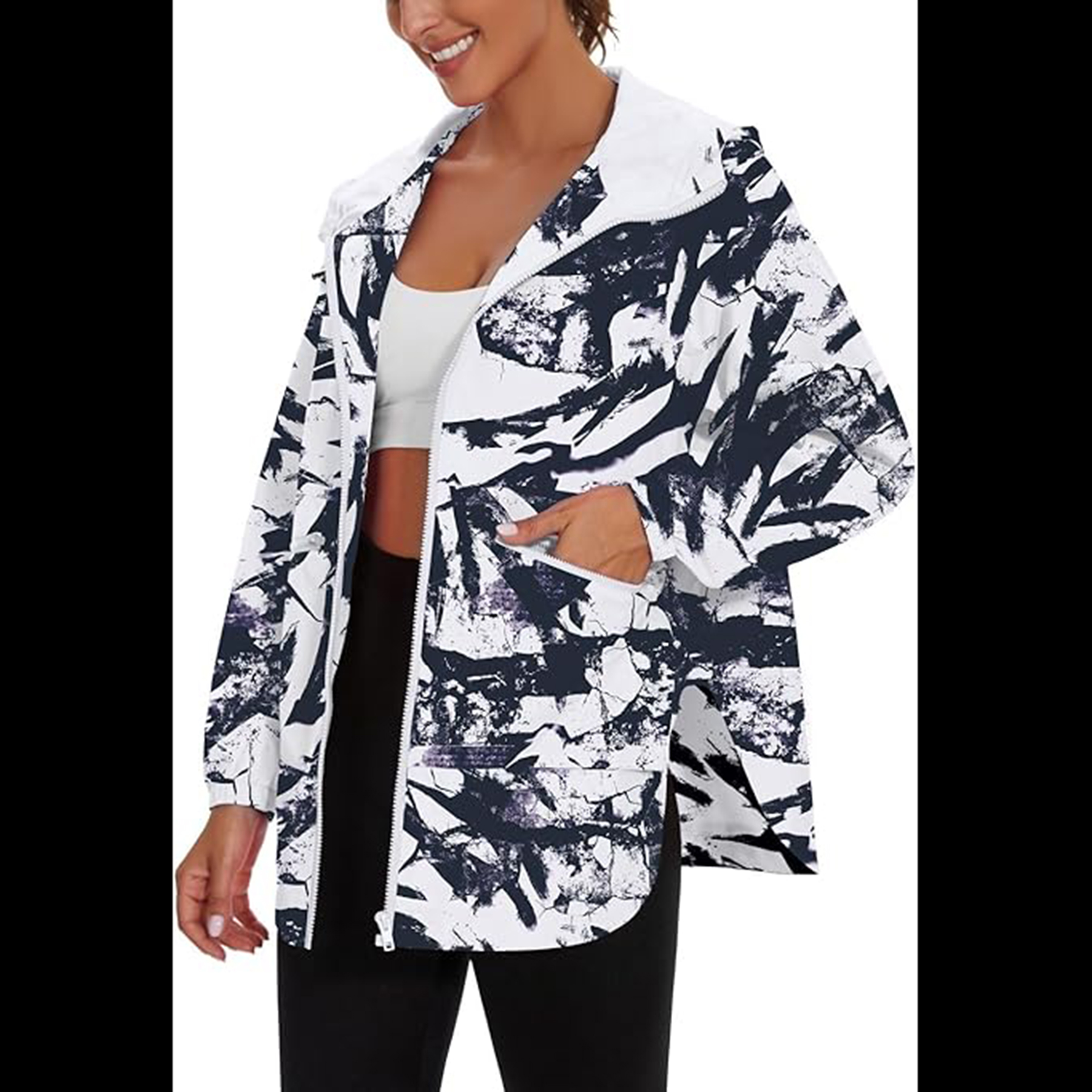 Womens Waterproof Raincoat 8