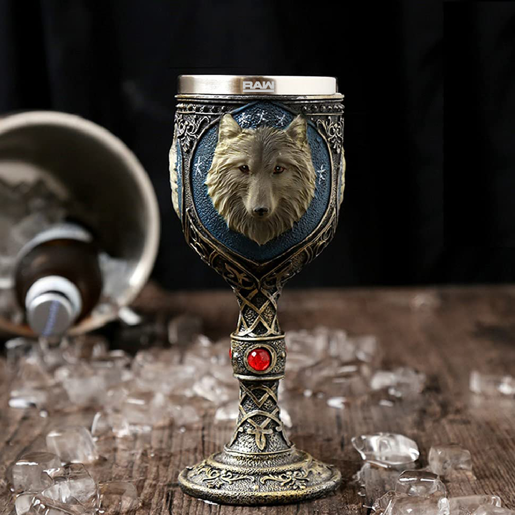 EpicMug Customizable Resin Molded Exterior Goblet/Chalice - 200ML Stainless Steel Insert 24
