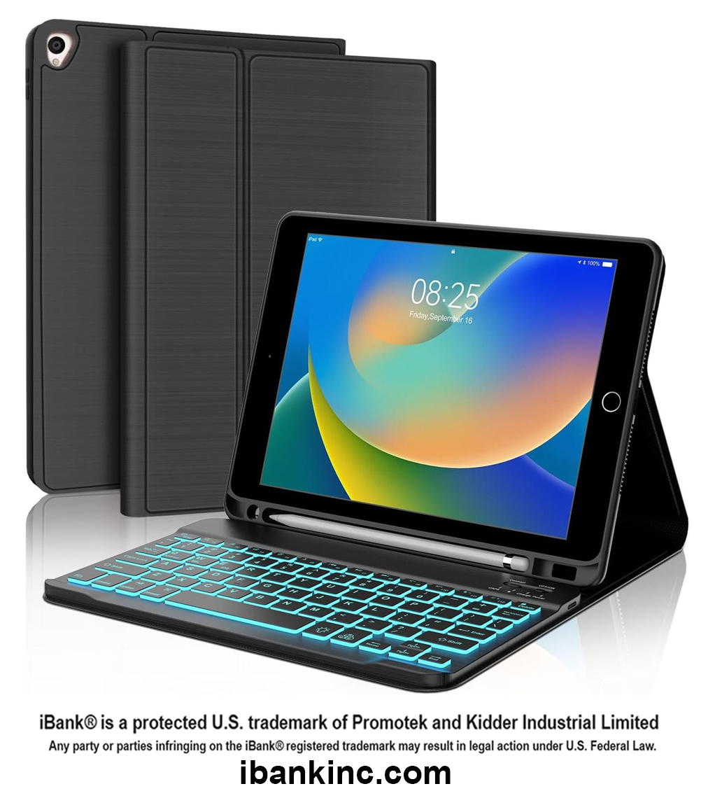 iBank Bluetooth Keyboard Case for iPad 10.2”