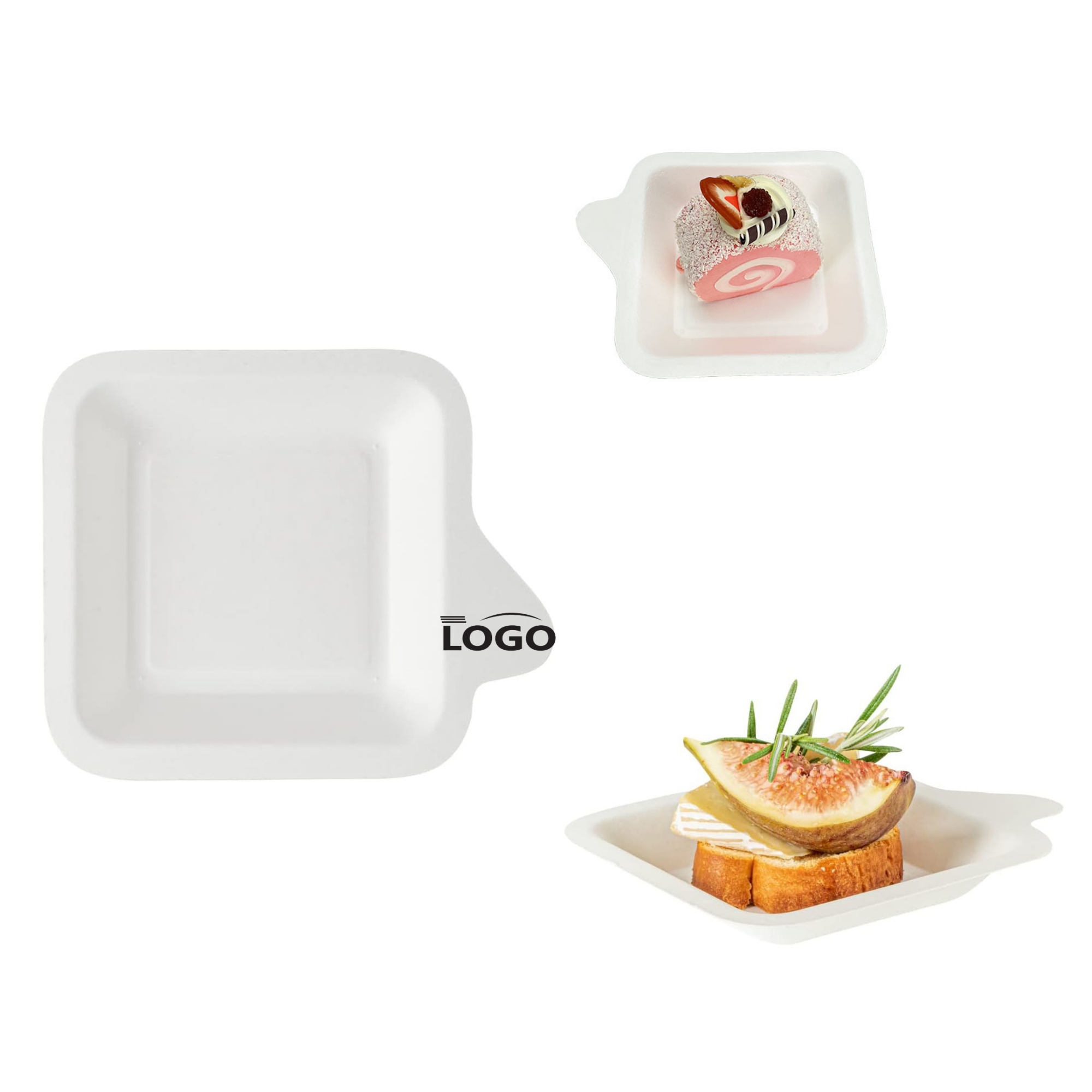 Disposable Square Cake Tray 3