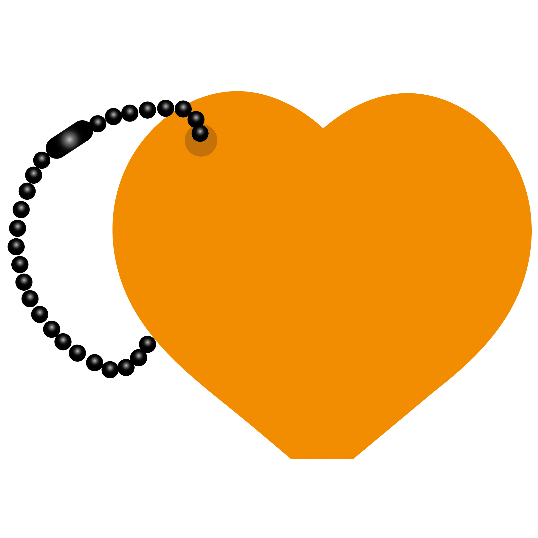 Heart Key Tag 32
