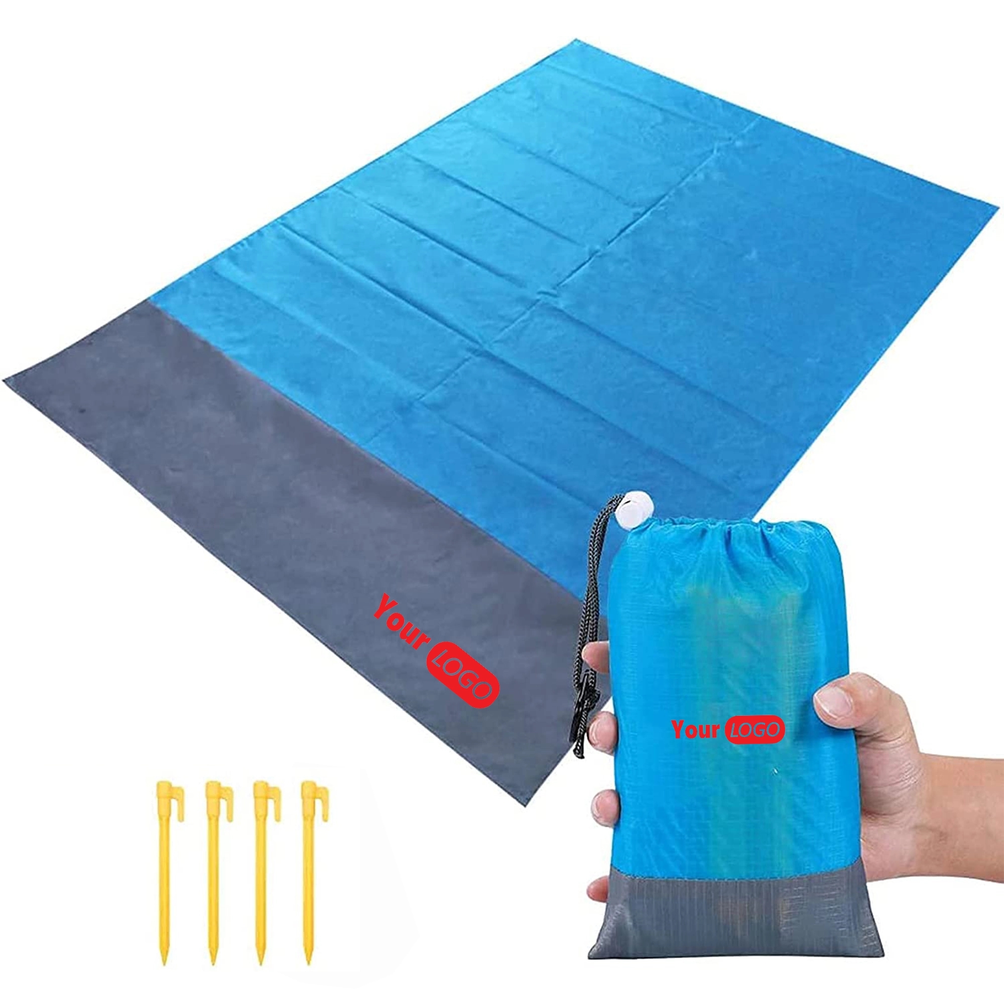 Sandproof Beach Blanket MOQ 10PCS 12