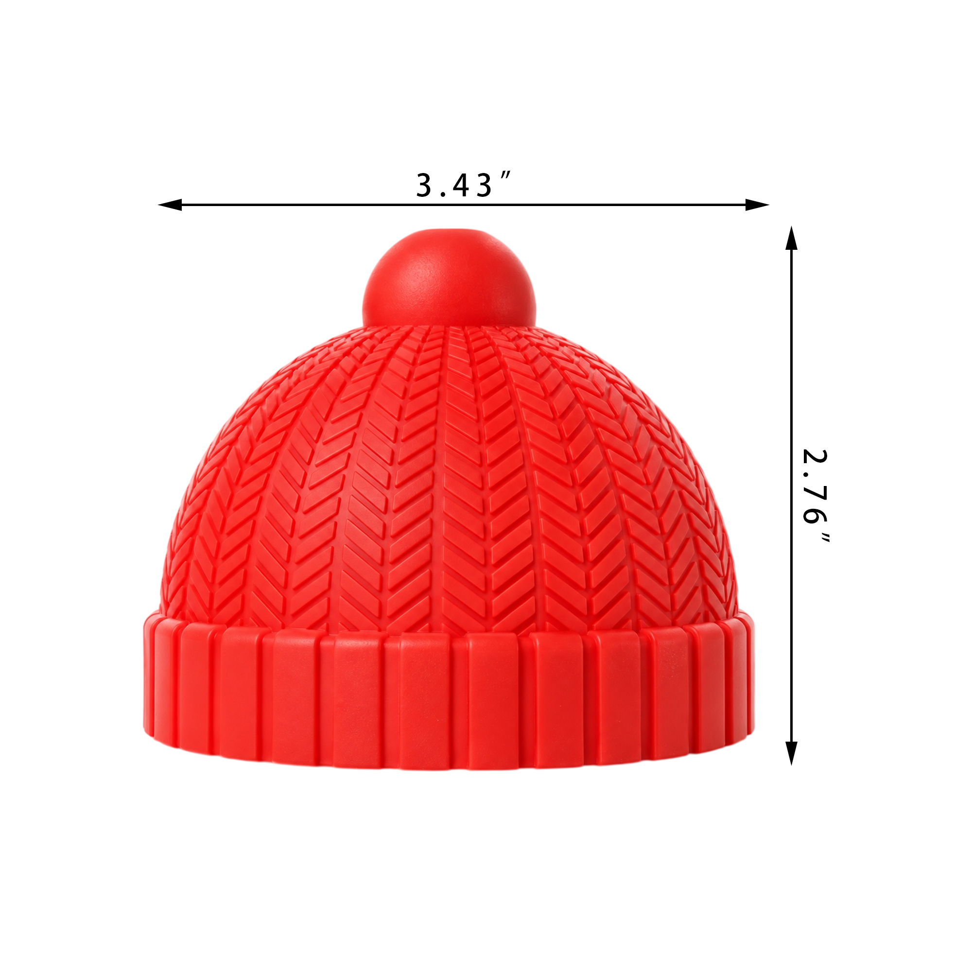 Silicone Beanie Lid Cover For Cups And Bottles 3