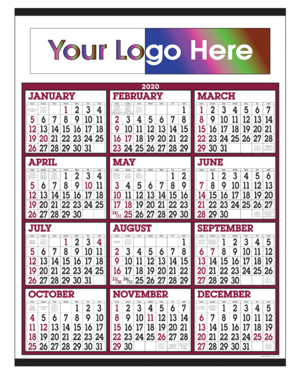 Span a year calendars calendarwarehouse