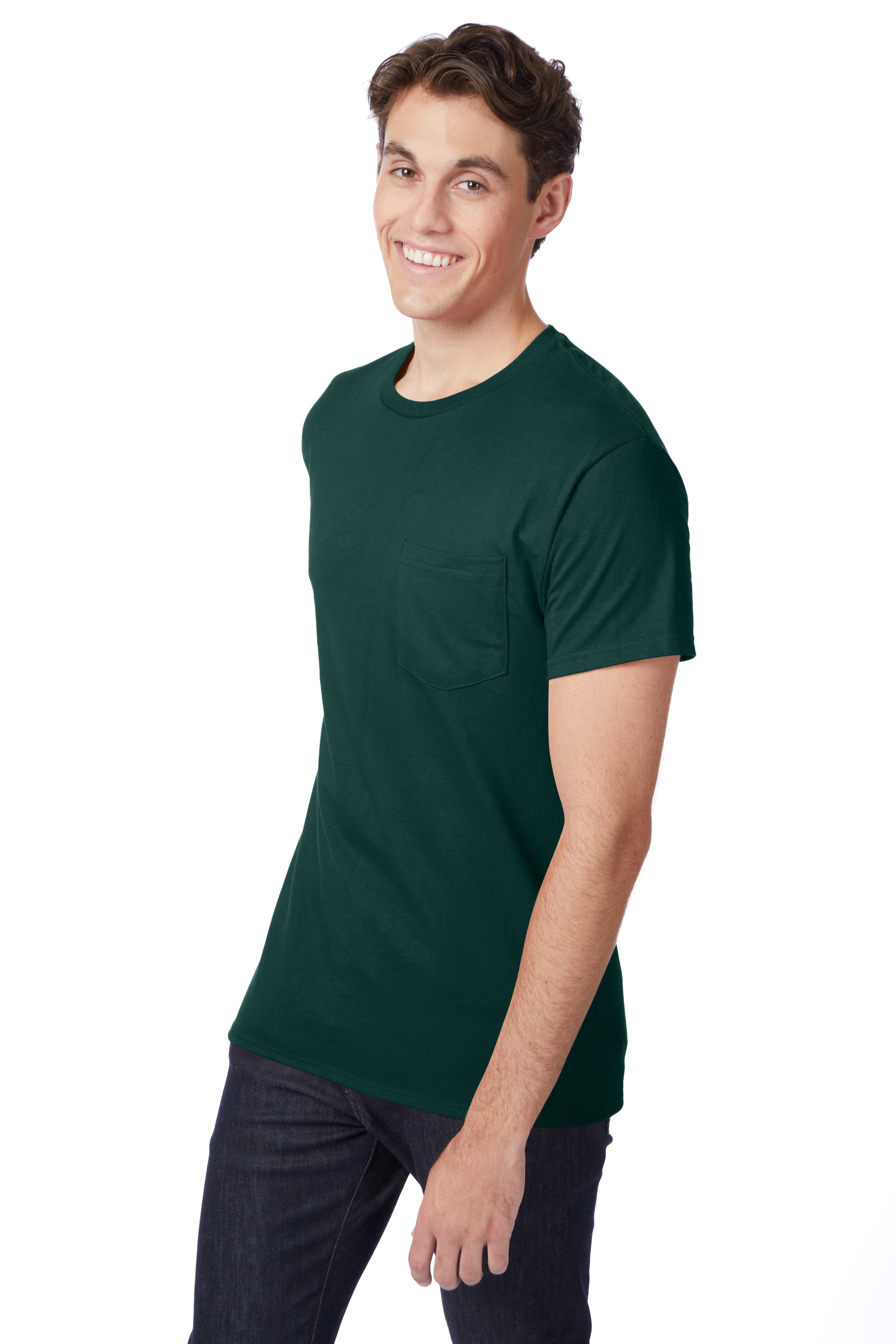 Hanes Authentic-T T-Shirt with Pocket 27