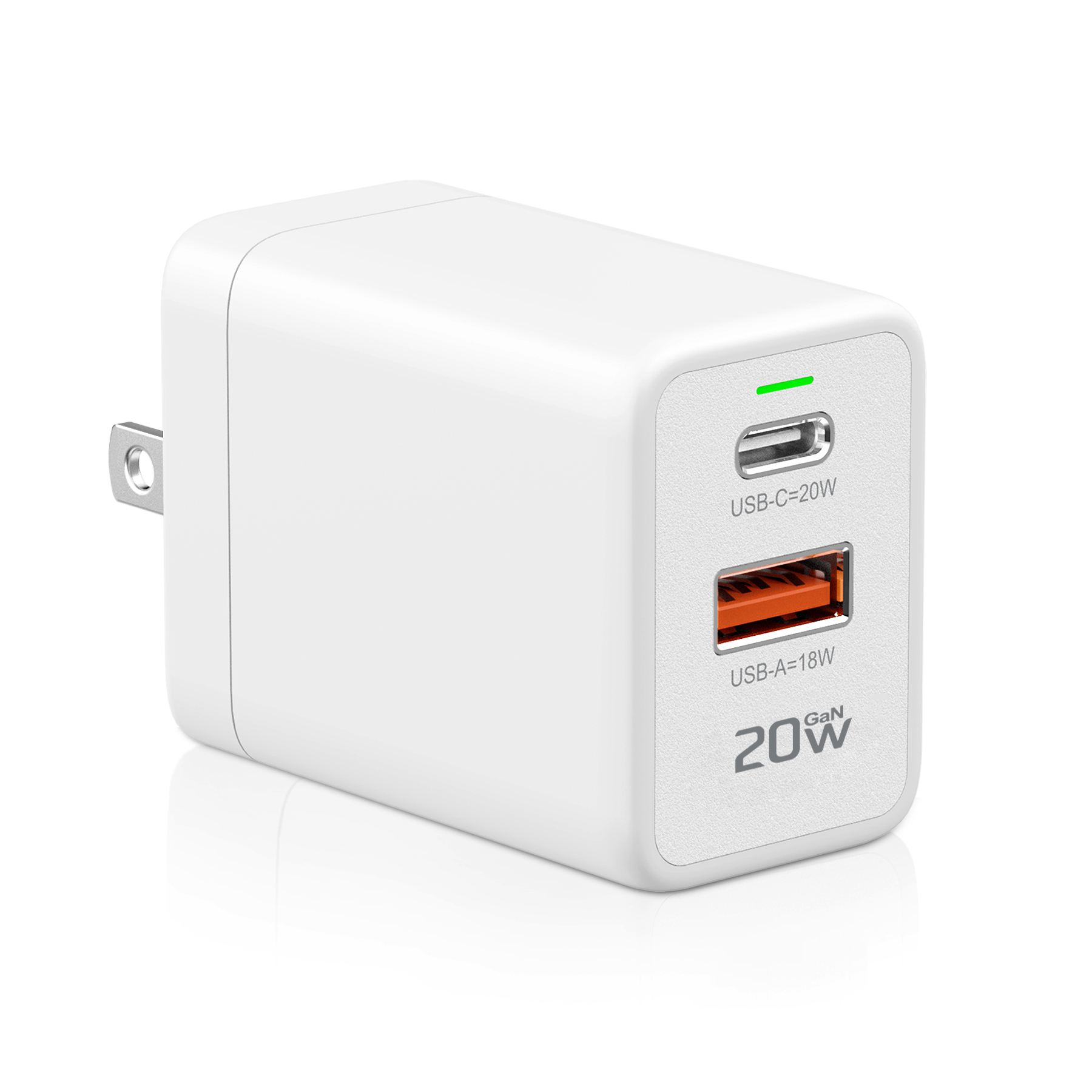 Cirtek® Foldable 20W PD Fast Charger 14