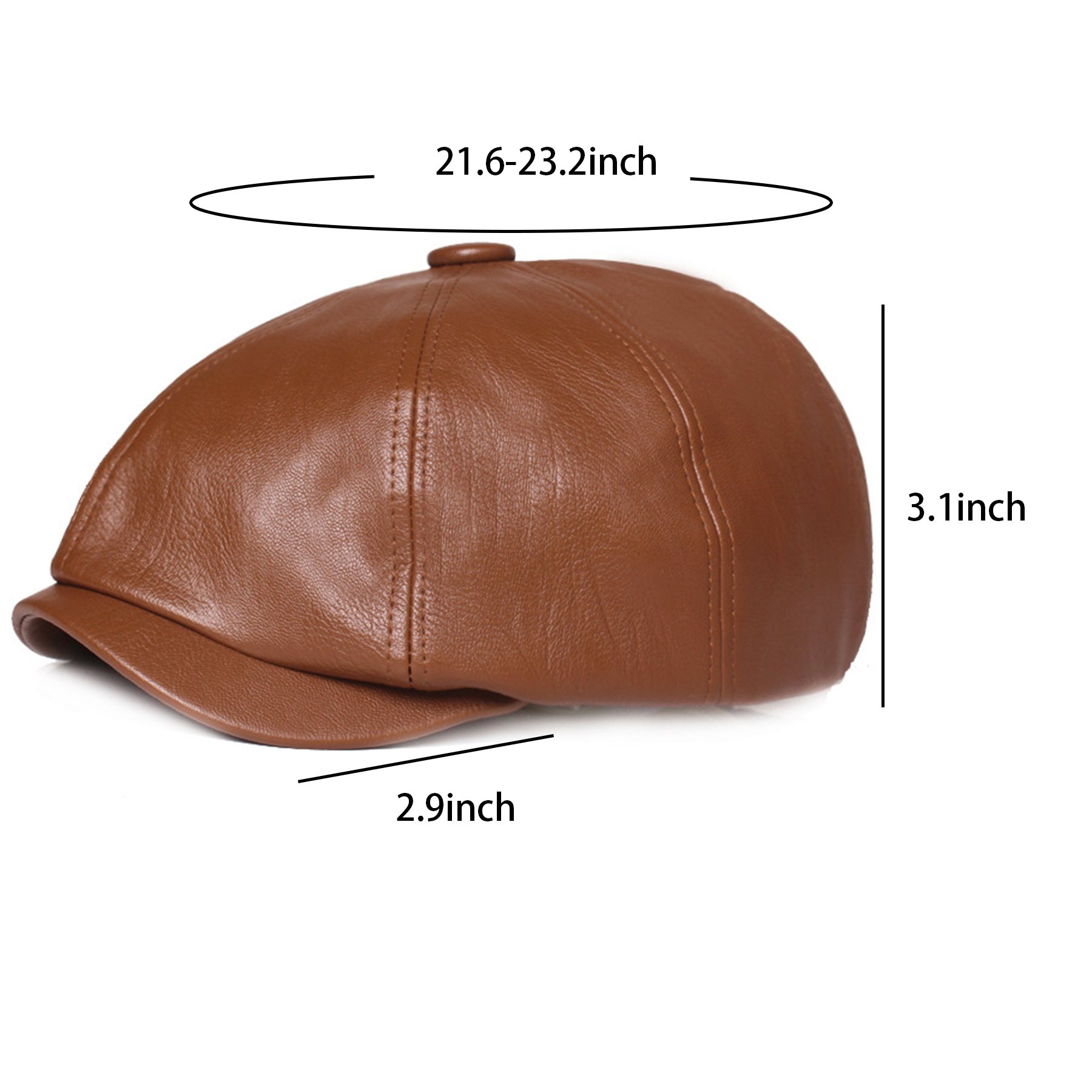 Ivy Cap PU Leather 14