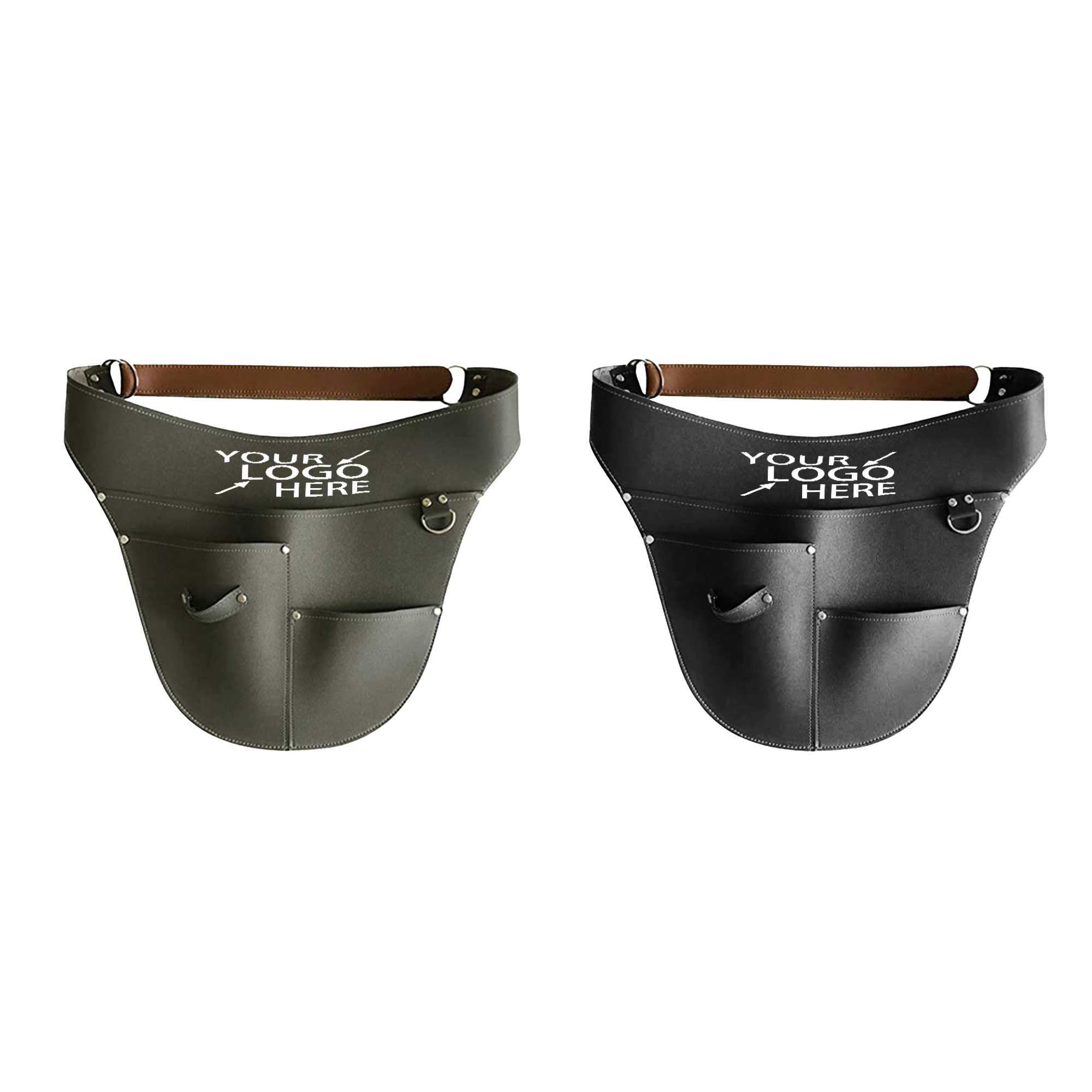 Adjustable PU Waist Bag Apron 3